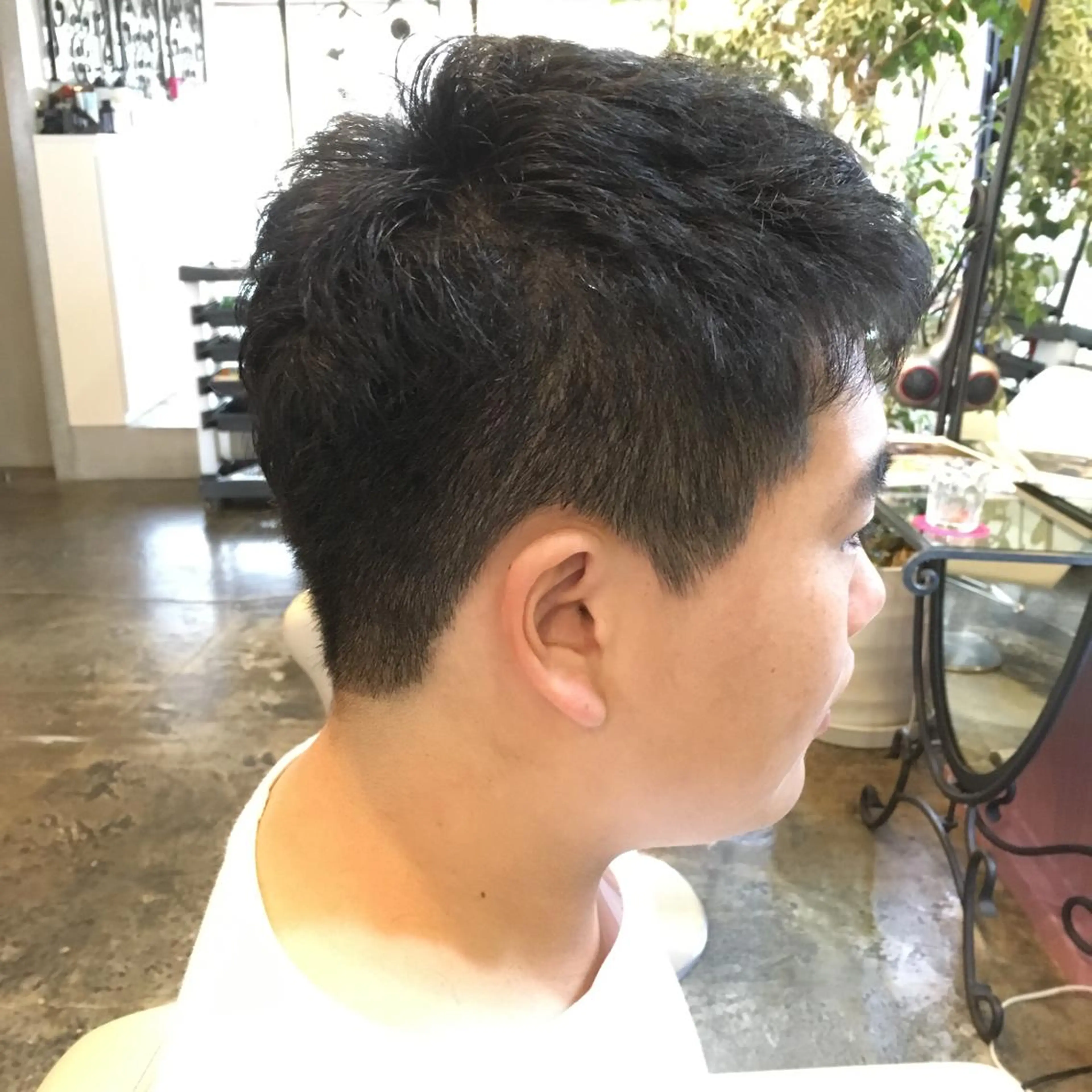 ショート カラー メンズ 表参道Lise おおいしおりのヘアスタイル