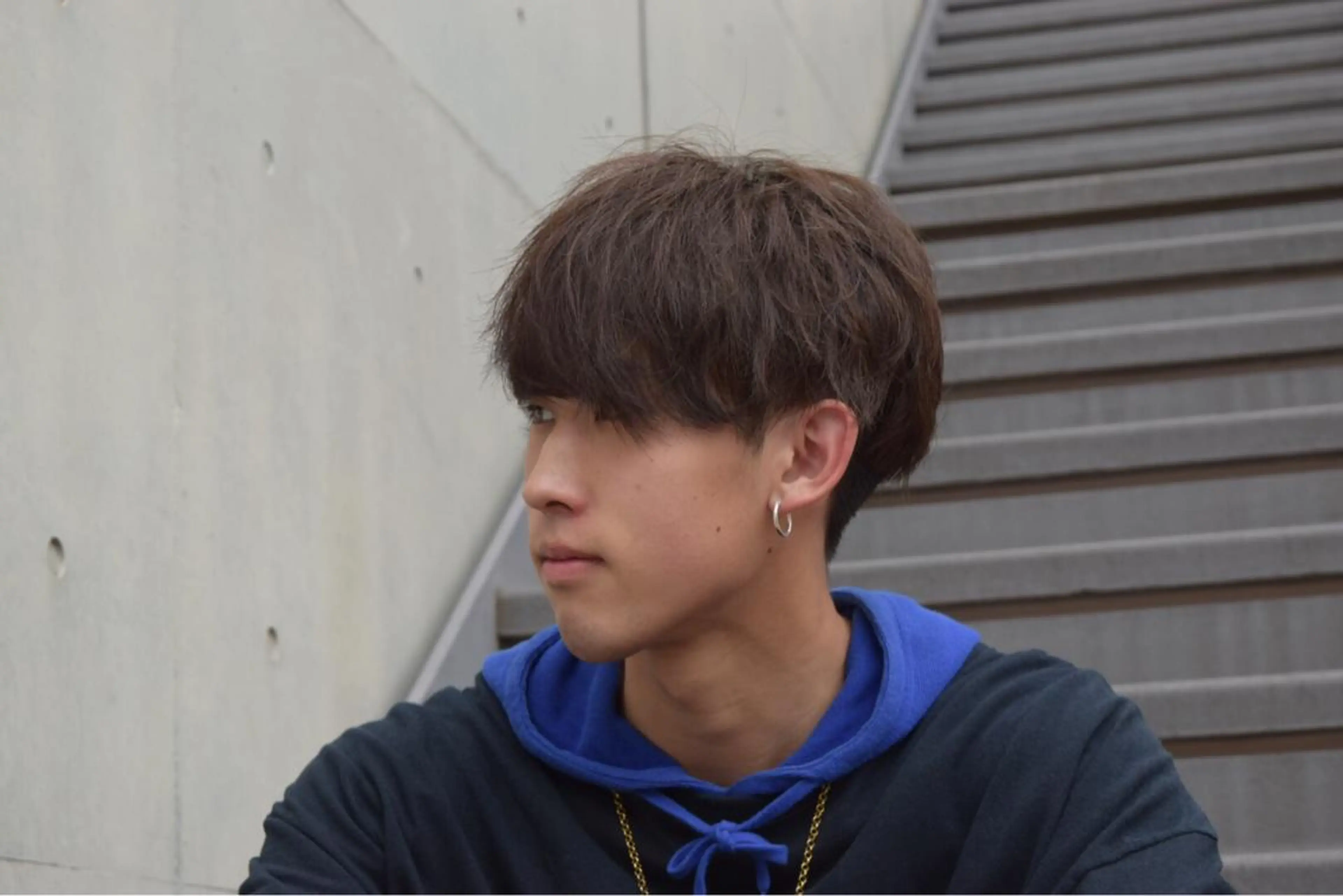 メンズ マッシュ CLASS AOYAMA所属・エトー シンゴのヘアスタイル