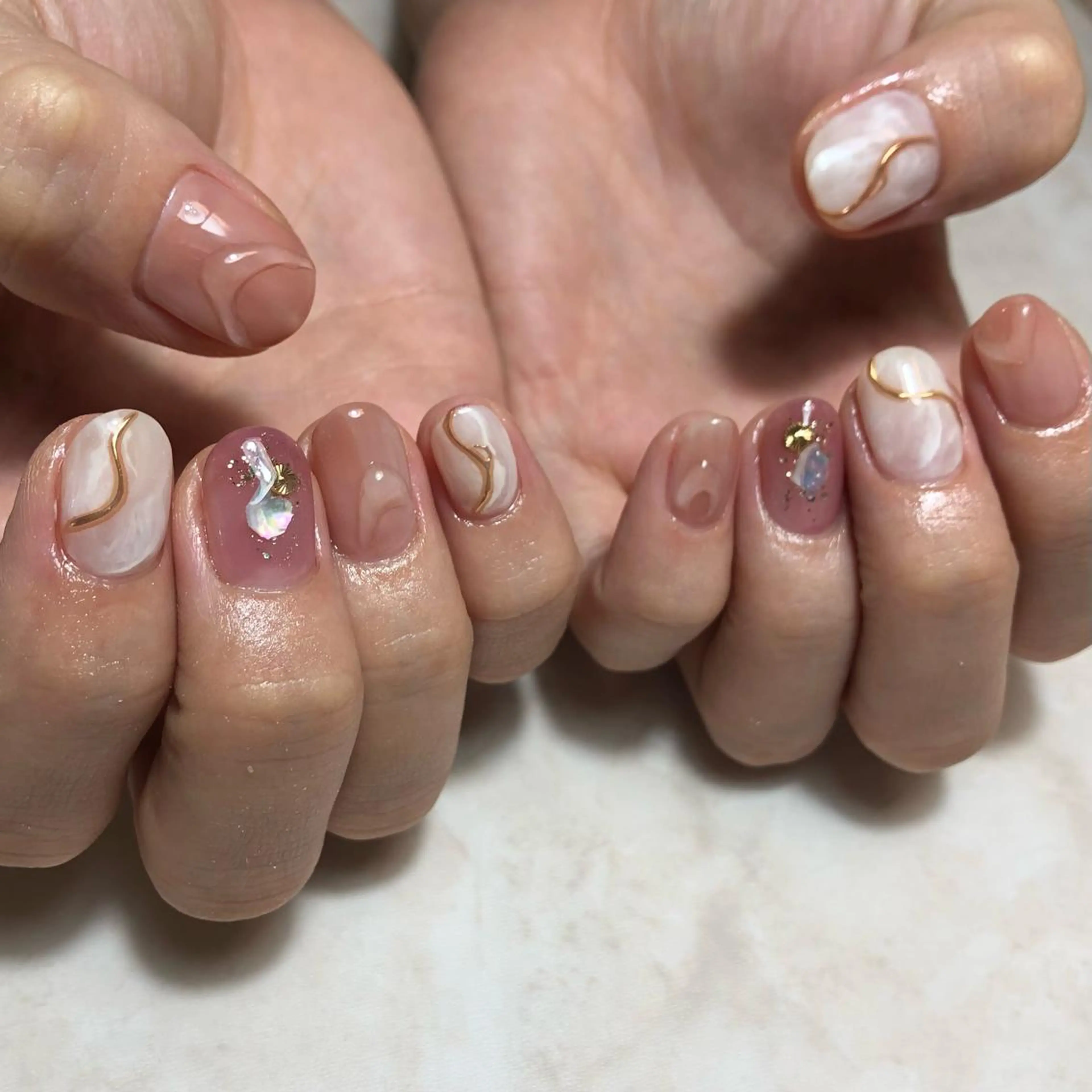 ネイル ハンドネイル Lee.nail ハルカのネイルデザイン