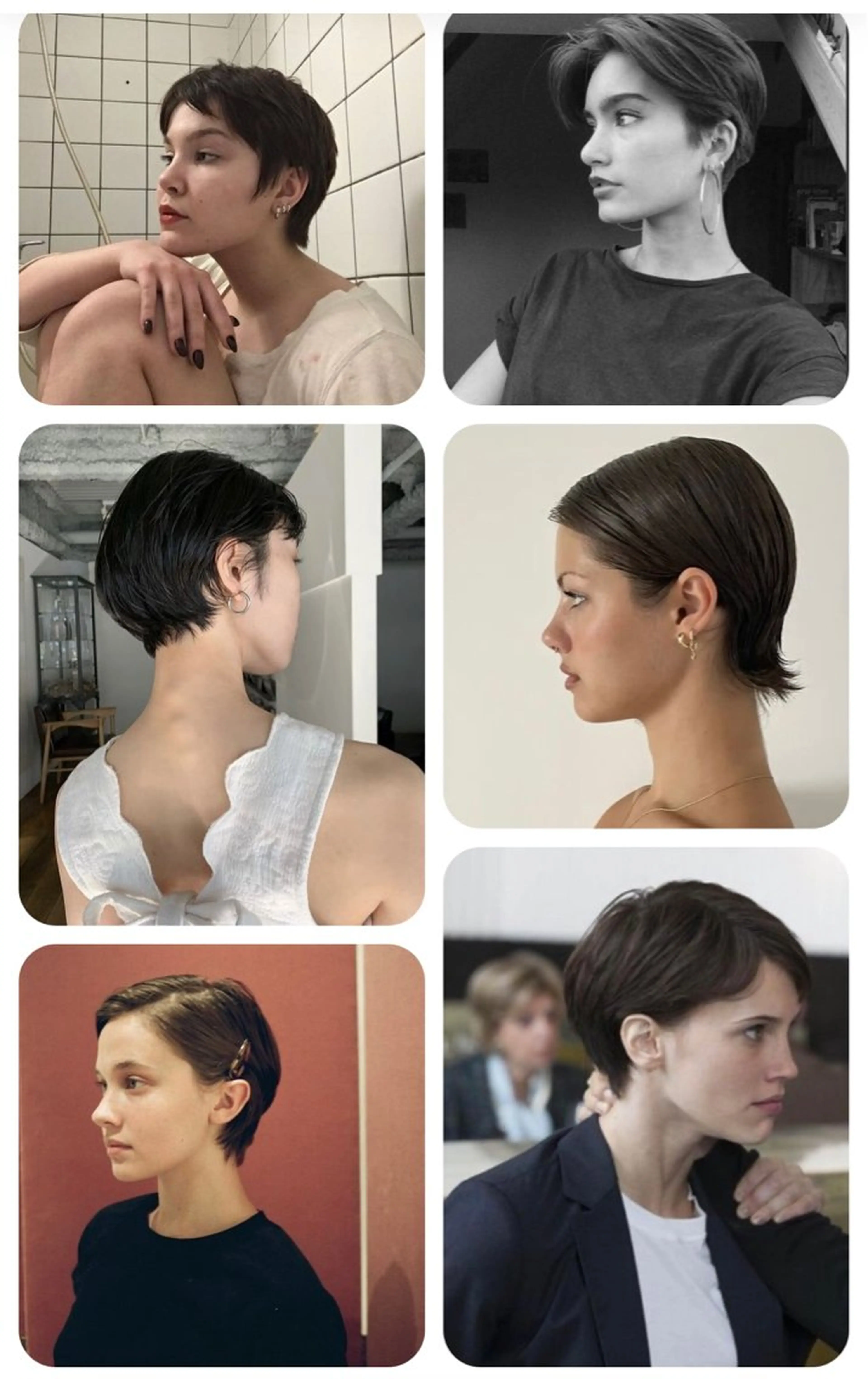 ショート カラー パーマ ショートヘア GO TODAY シェアサロン 表参道Flos店所属・nishi fuyumiのヘアスタイル