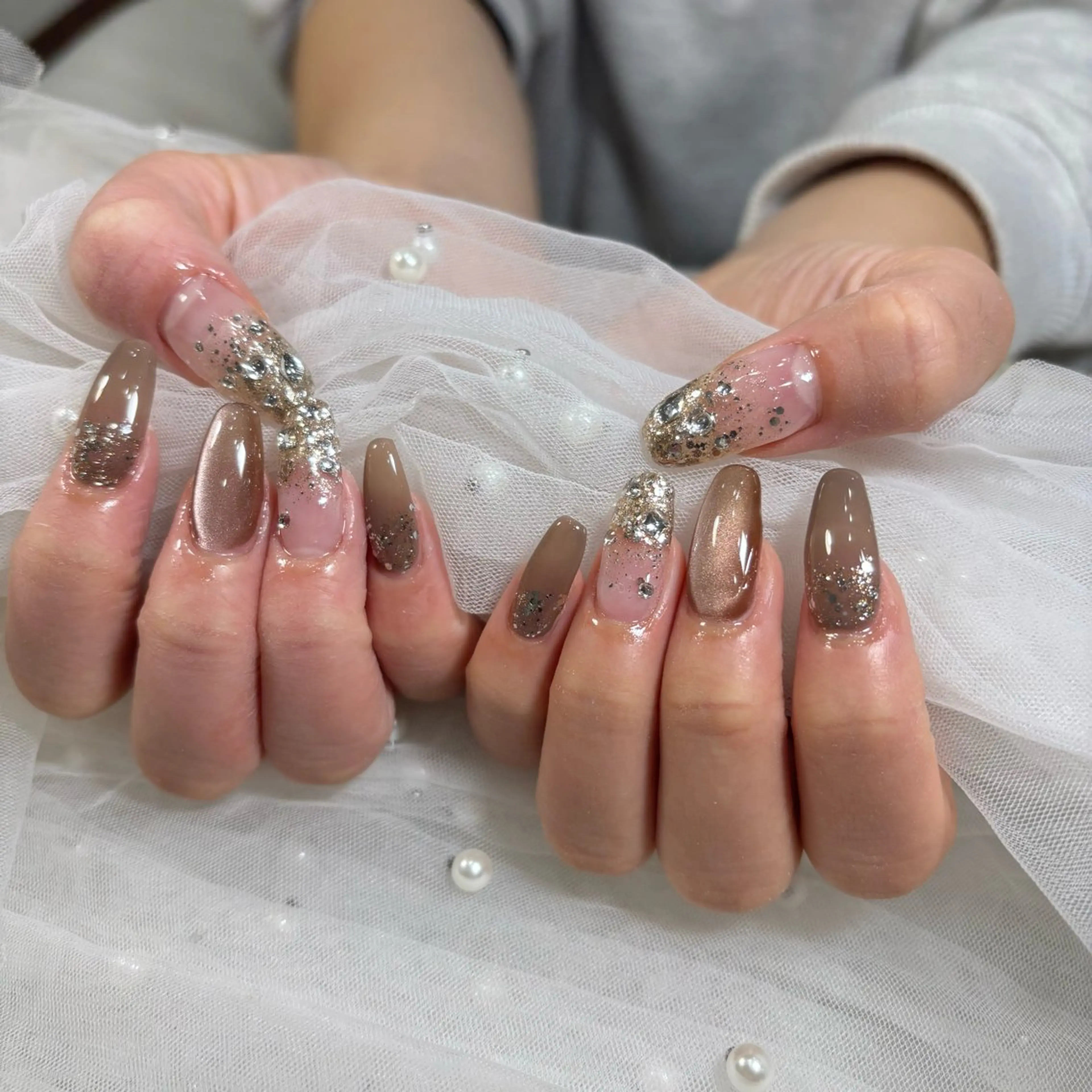 ネイル ハンドネイル 🦋Hina🦋 1月予約受付中✨のネイルデザイン