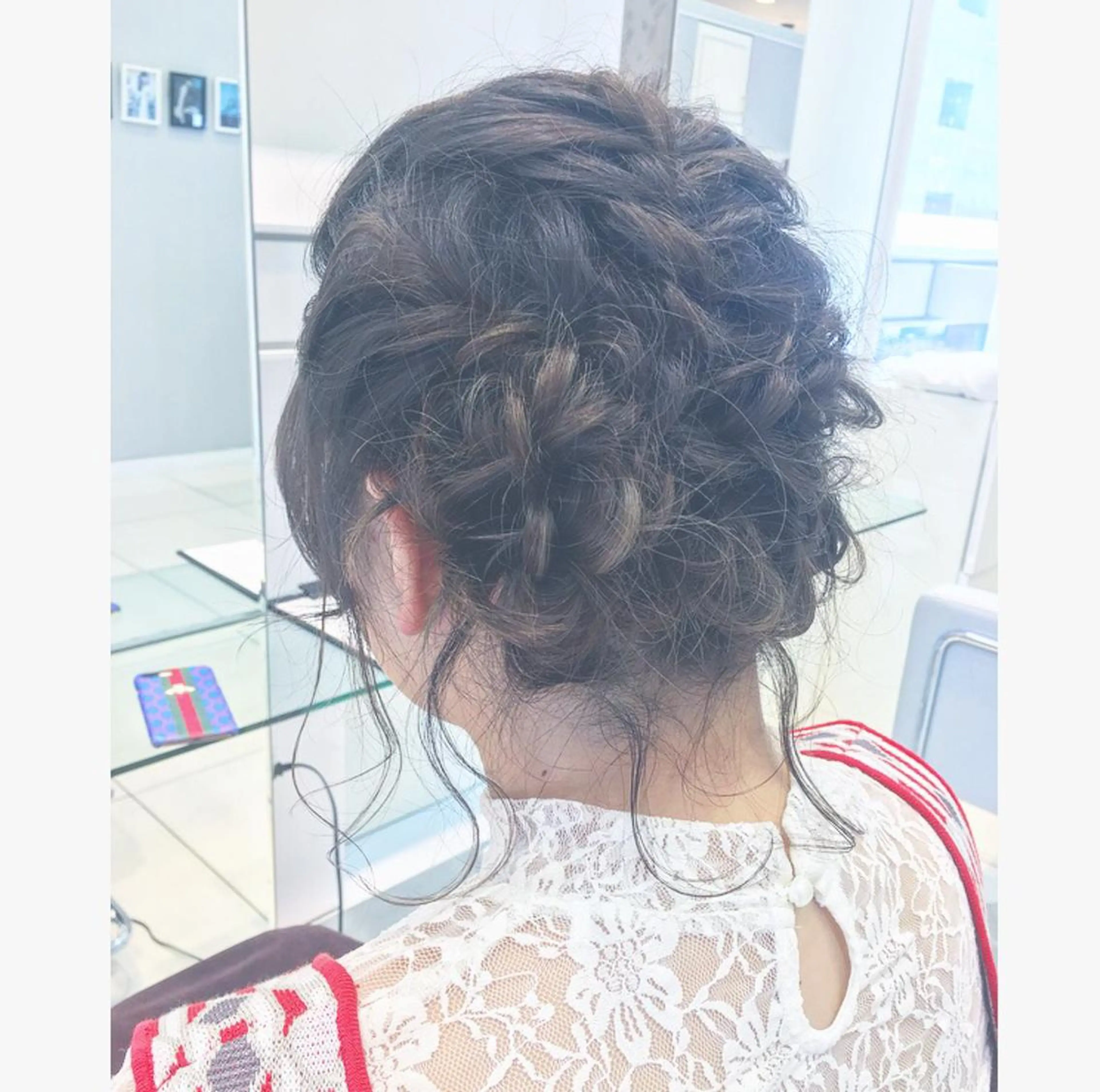 ショート ヘアアレンジ 💙美髪救世主💙 関華蓮のヘアスタイル
