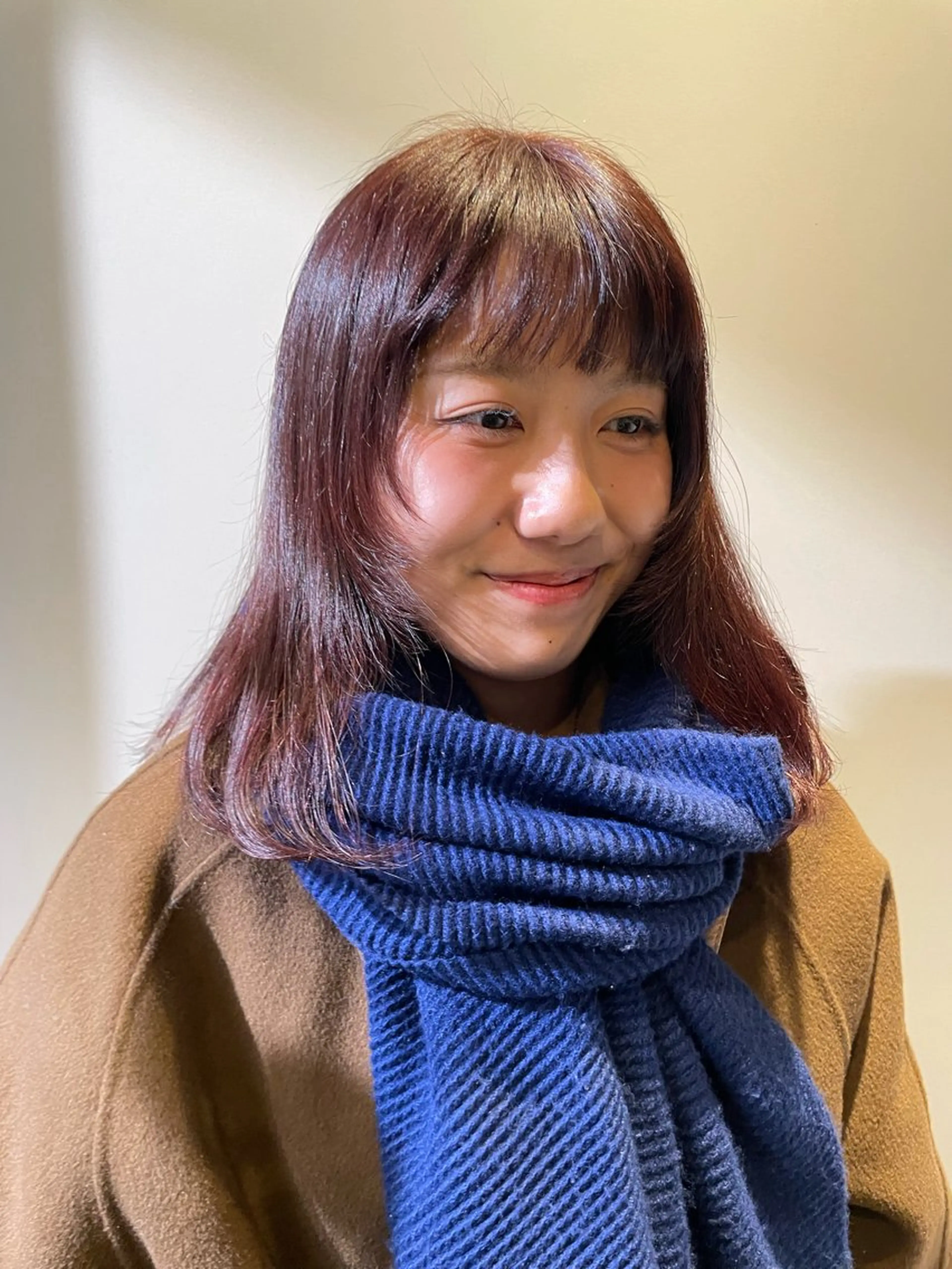 ミディアム カラー カット ヘアカラー トリートメント Toiro 横浜所属・🎀レイヤー/パーマ カラー/ai🎀のヘアスタイル