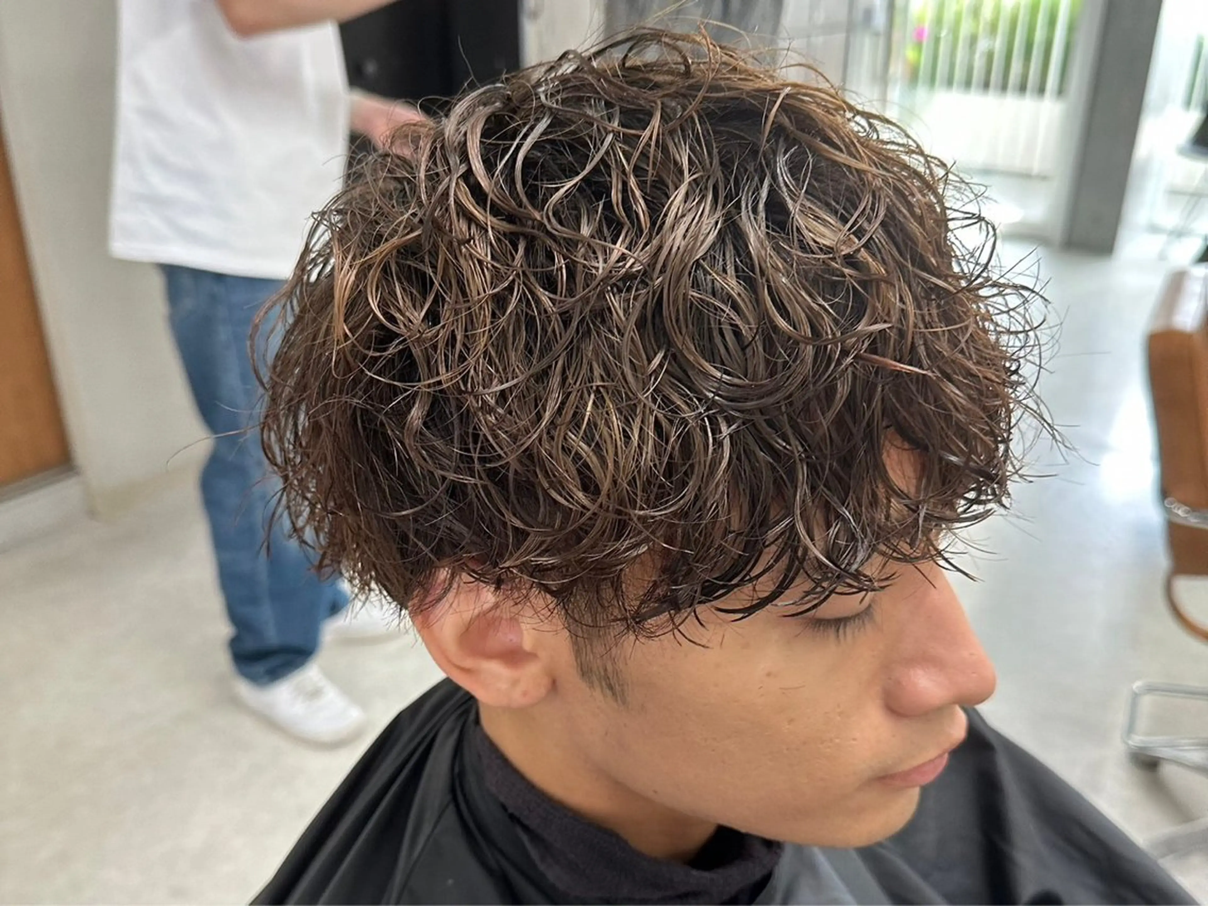 メンズ カット ヘアカラー トリートメント 甘ふわgirly🎀 ハイトーン🤍Ramのヘアスタイル