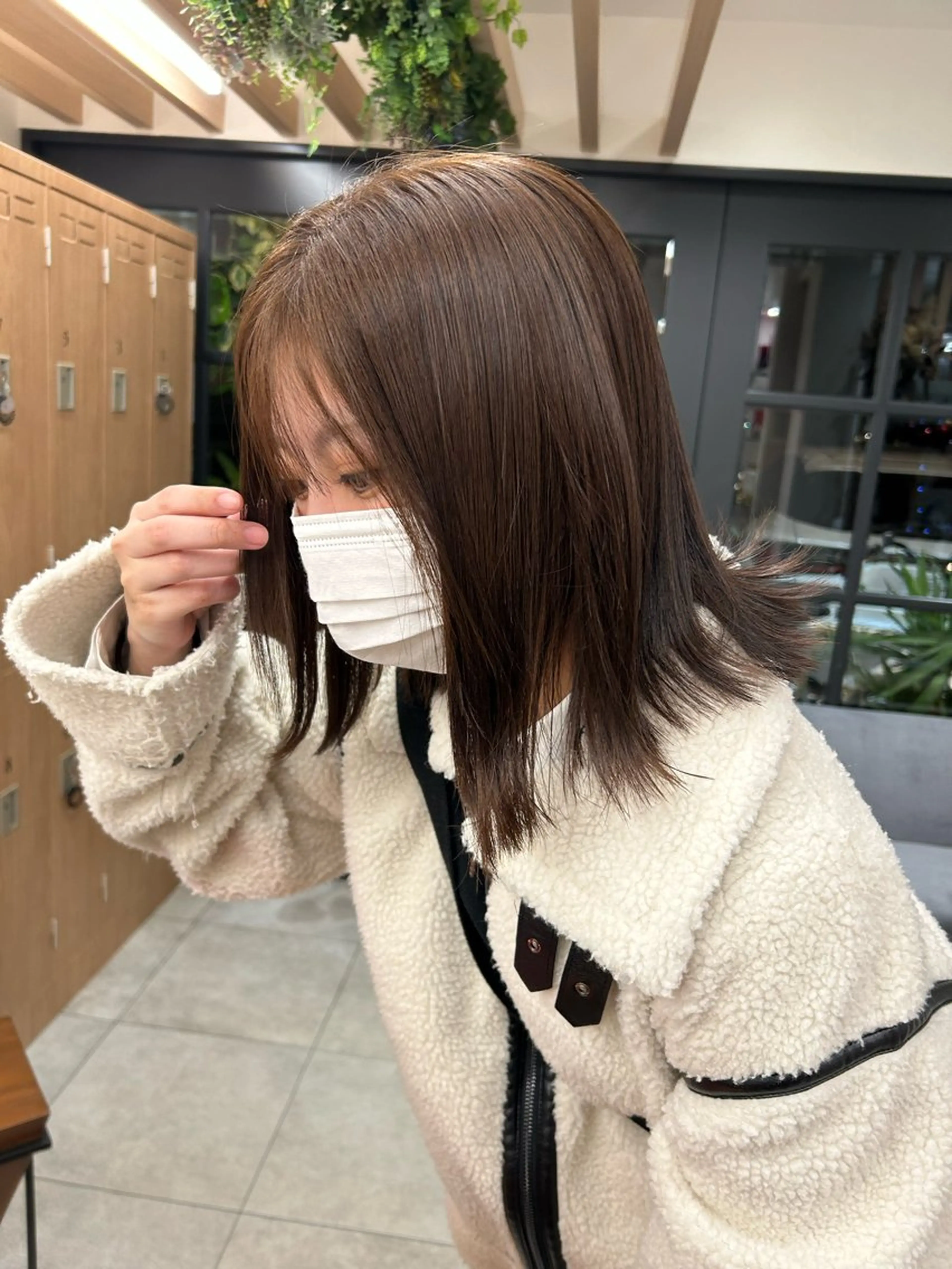 ミディアム カラー ヘアカラー トリートメント 🪽ゆな 🪽のヘアスタイル