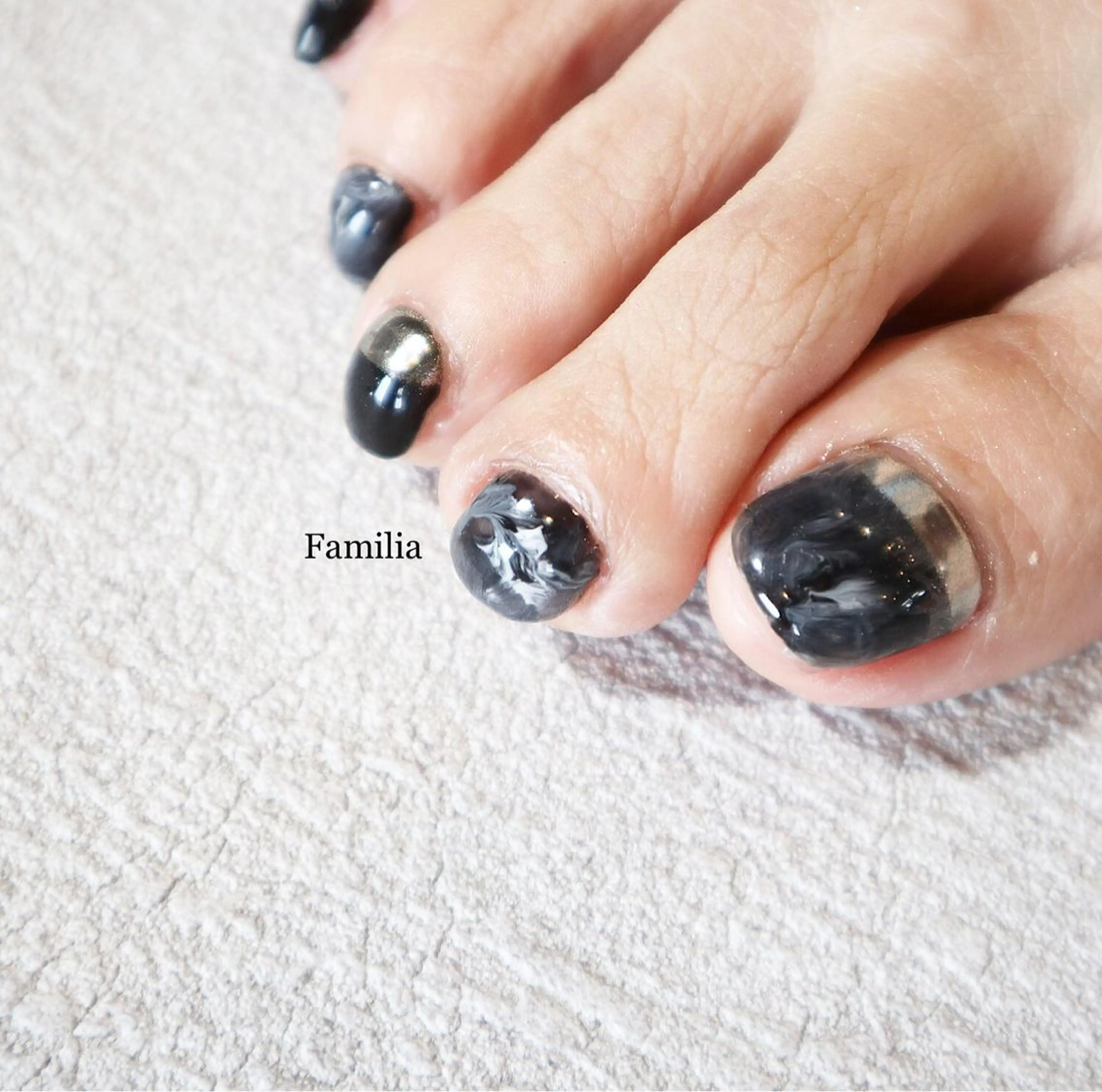 ネイル フットネイル 小河 仁美のネイルデザイン