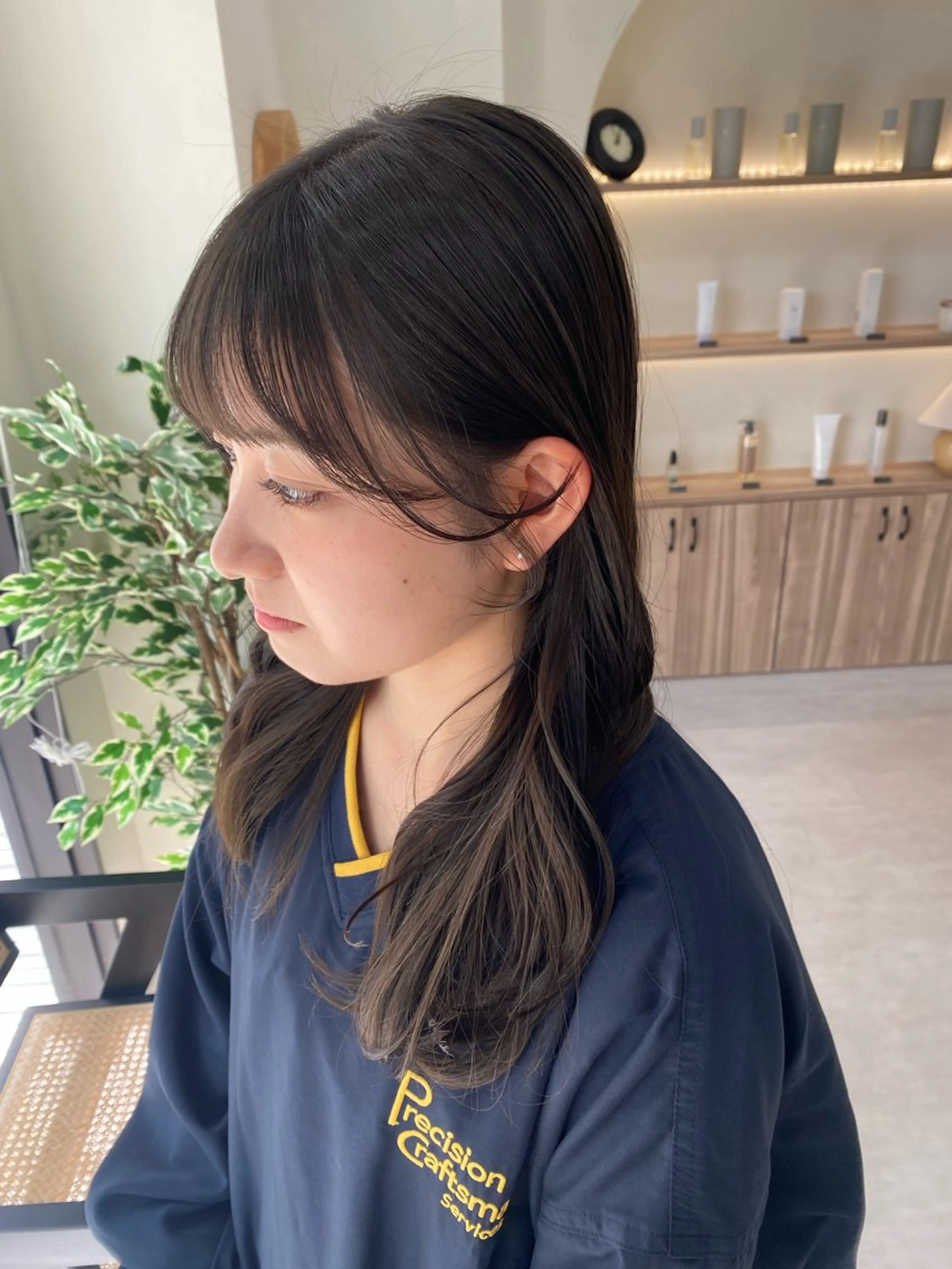 ロング ヘアカラー トリートメント 髪質改善/艶カラー 🎀ヘアアレンジ🎀のヘアスタイル