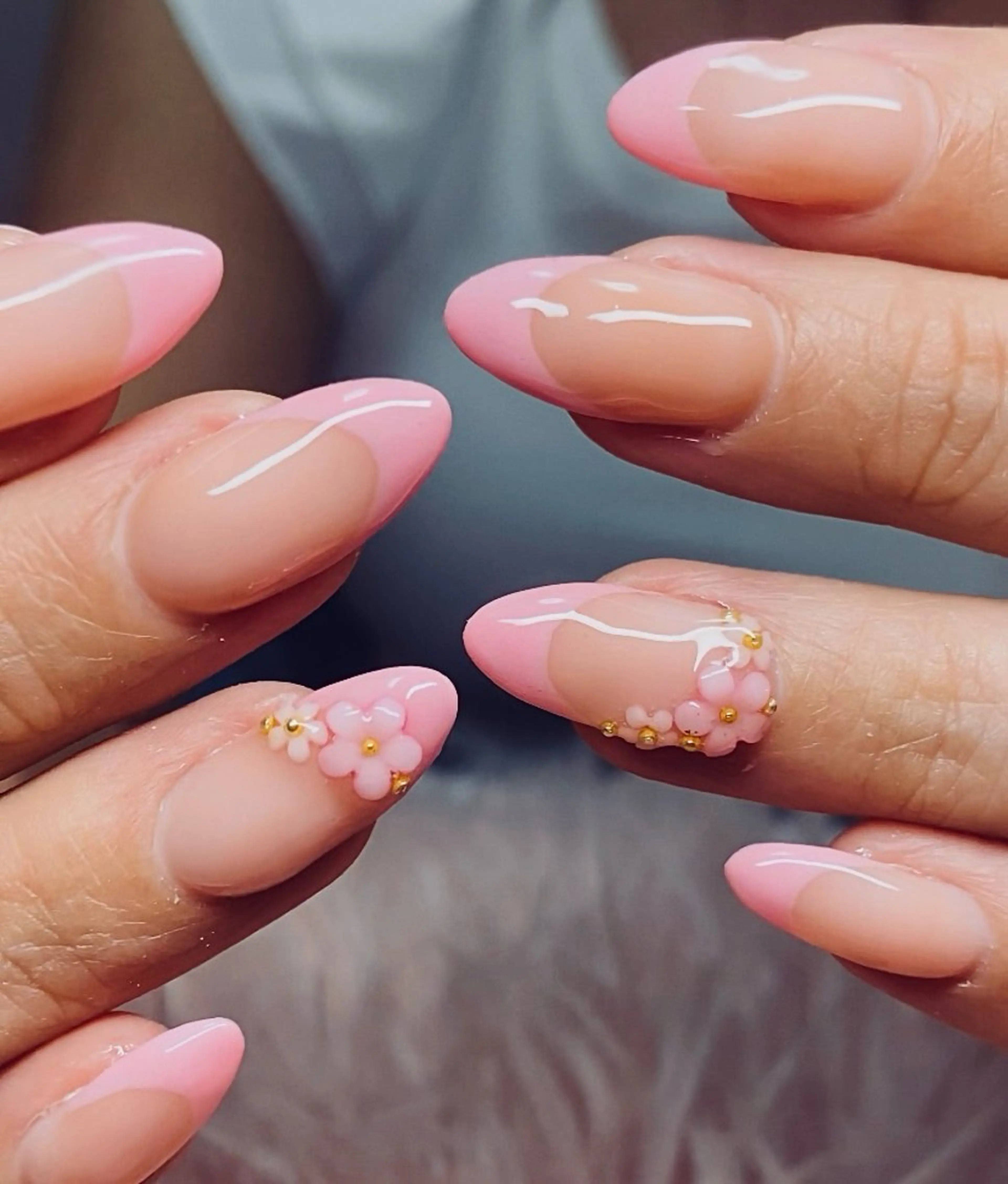 ネイル フレンチネイル ハンドネイル HandSnail自宅サロン所属・HandSnail 座間自宅ネイルサロンのネイルデザイン