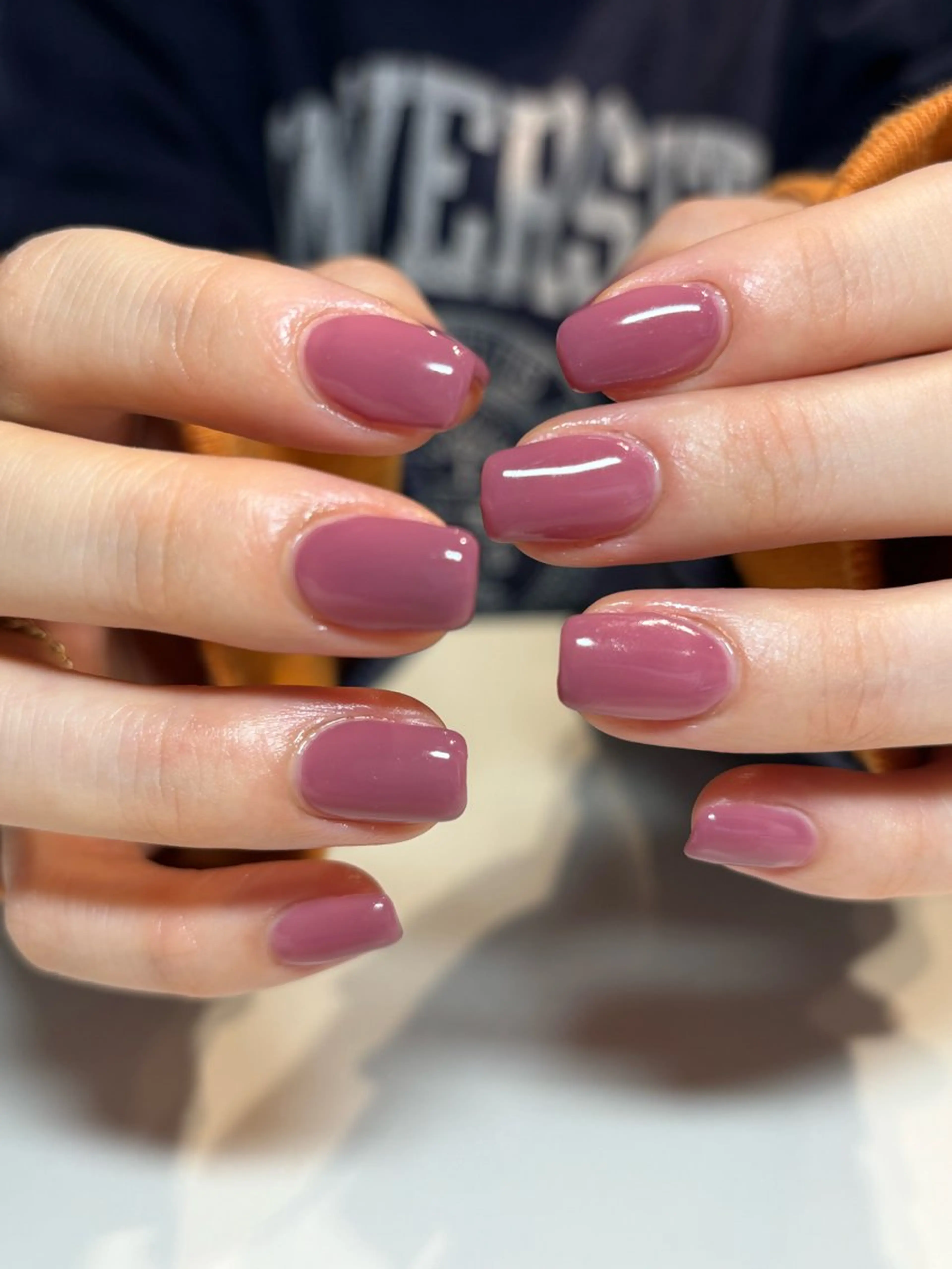 🍒自爪を傷つけない【ワンカラー】の写真