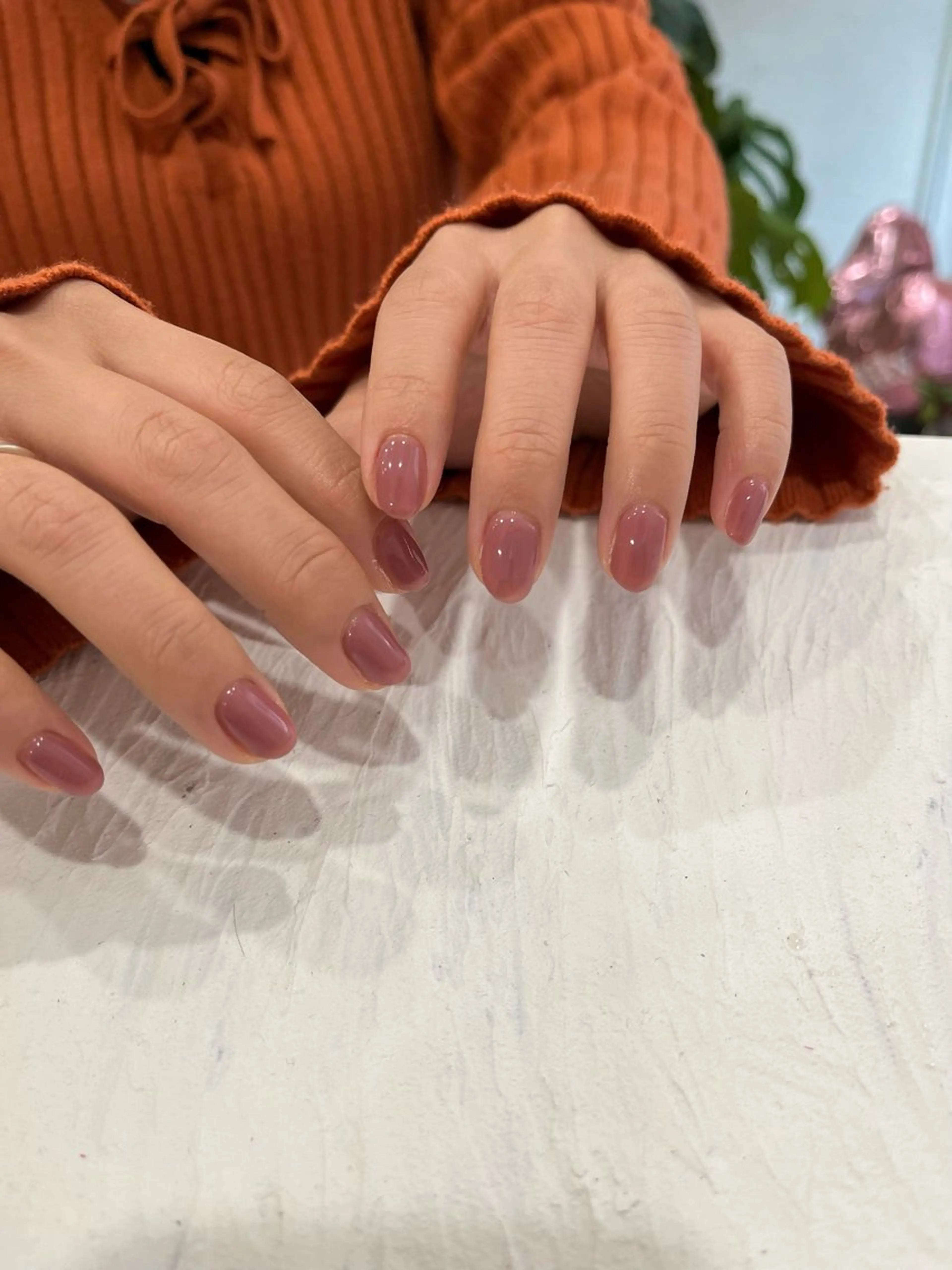 ネイル ワンカラーネイル Nail salon Rilyのネイルデザイン