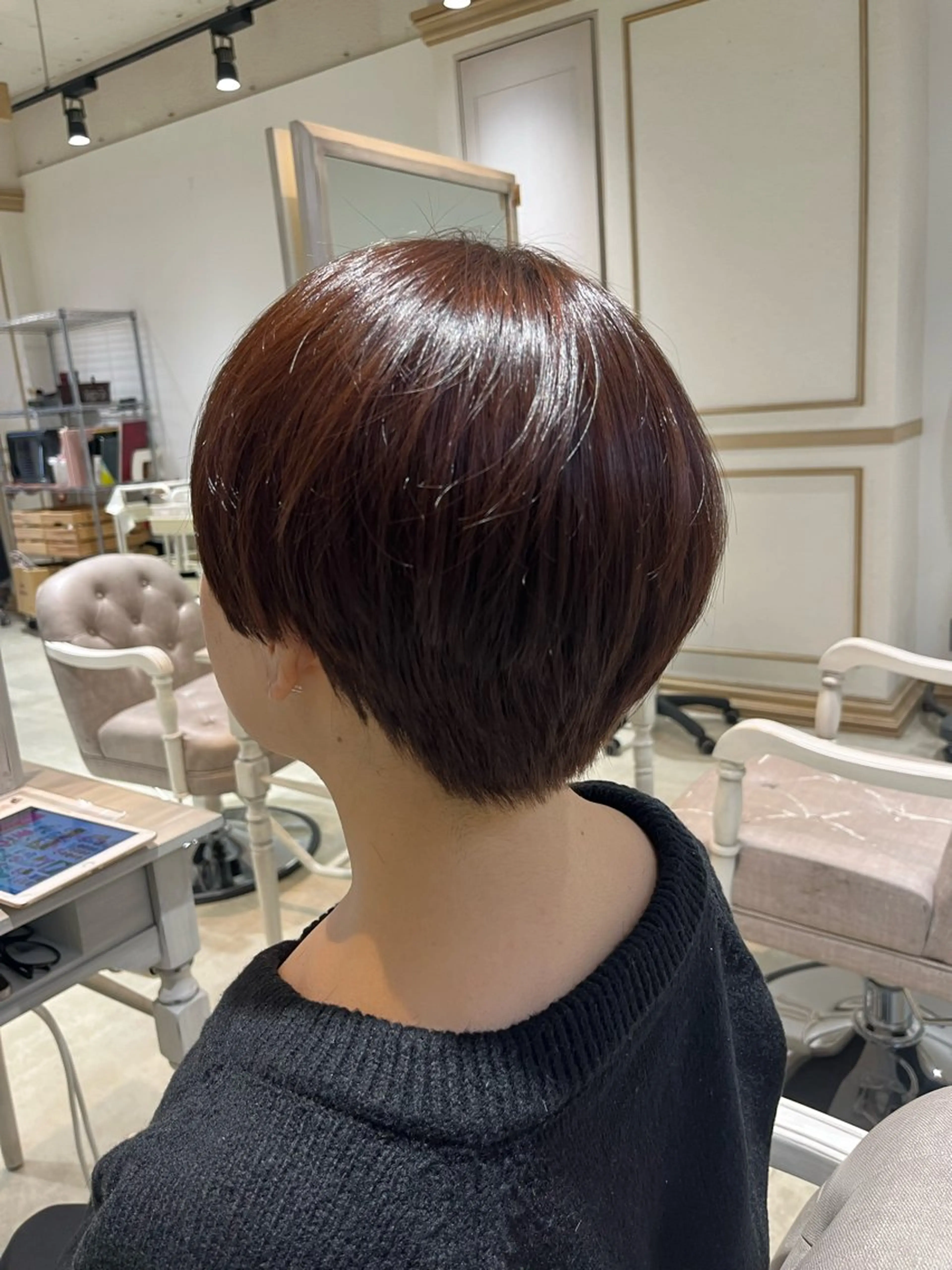 ショート 上ヶ原 かなたのヘアスタイル