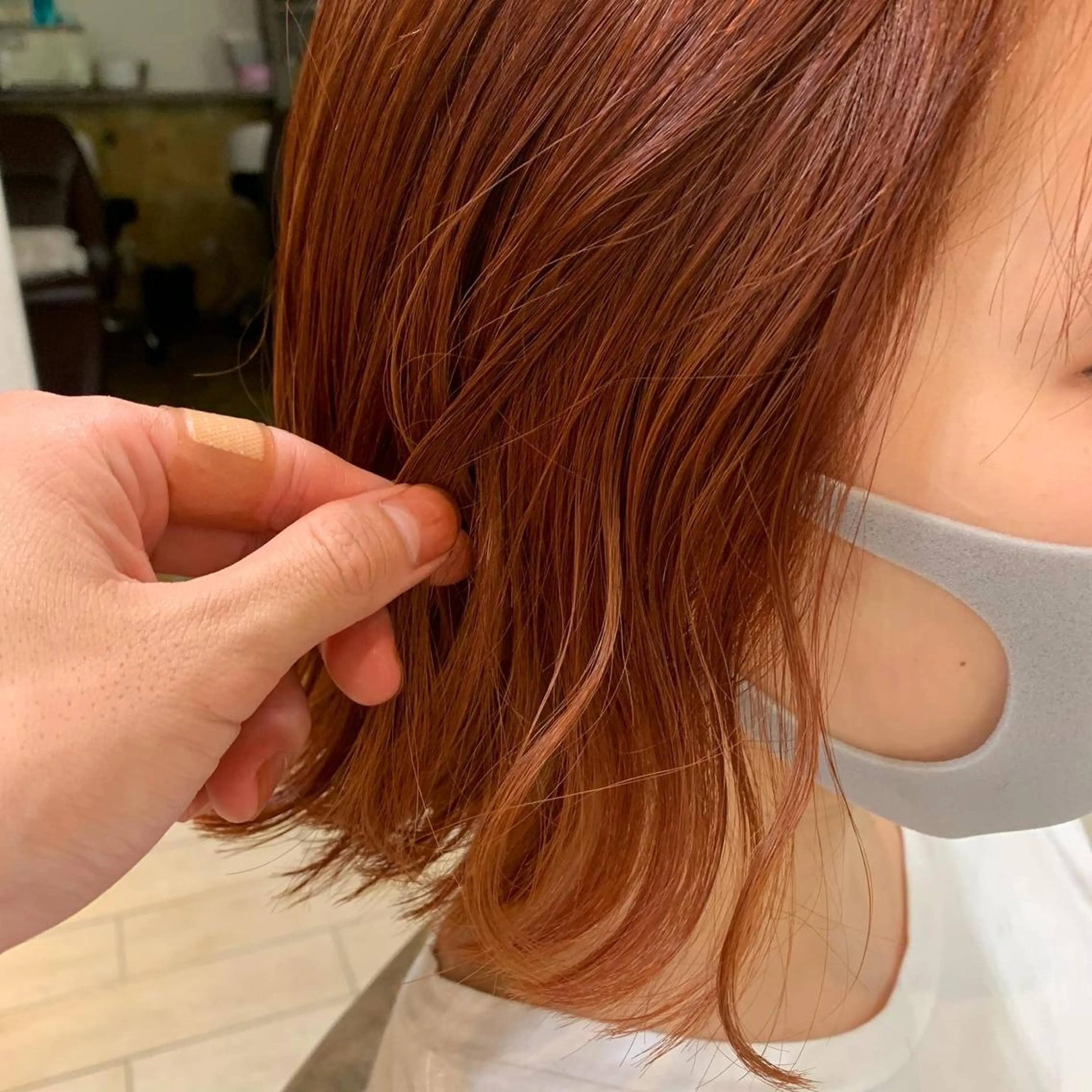 ミディアム カラー ヘアアレンジ メンズパーマ特化🔥 ツイスパ/シャドウのヘアスタイル