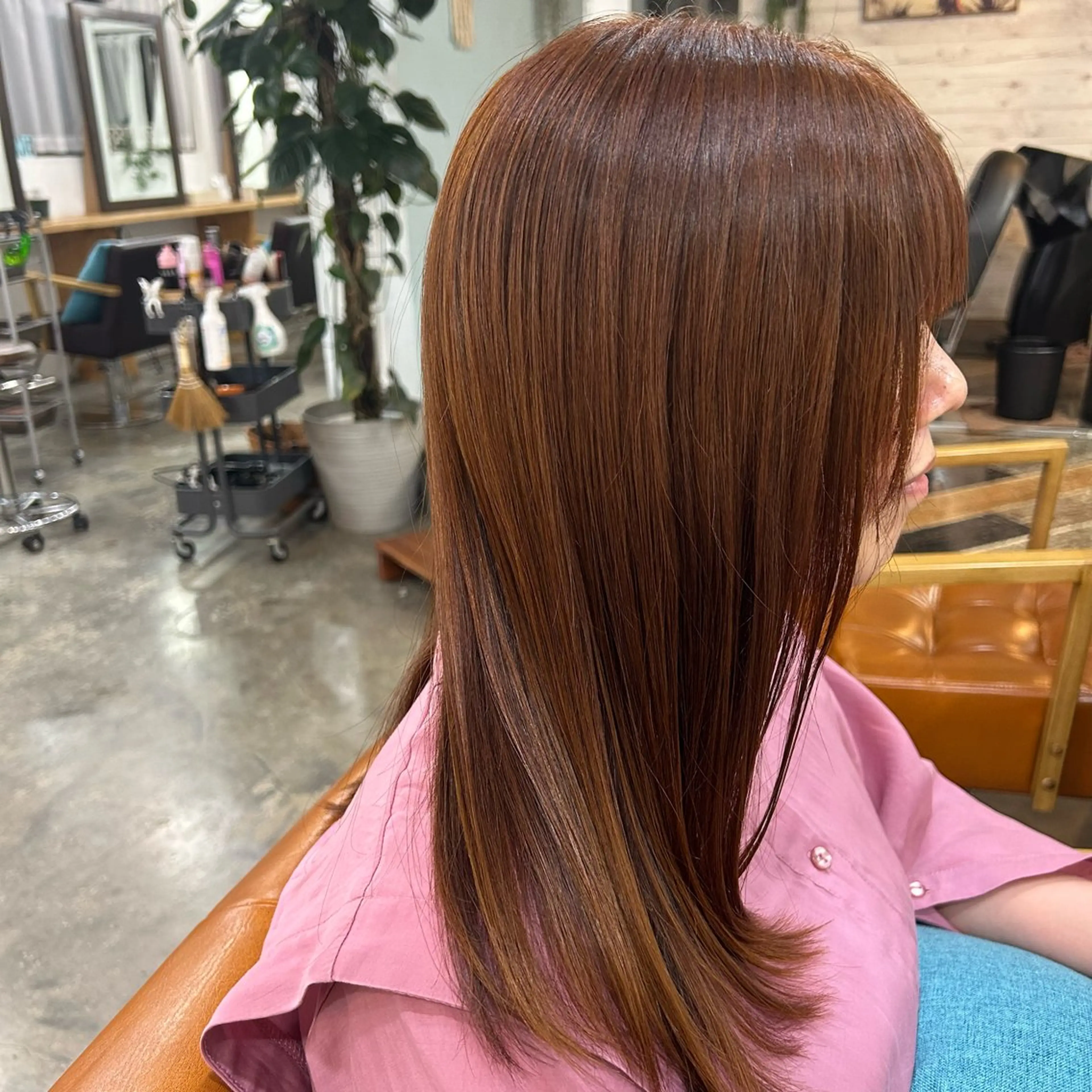 カット+カラー+トリートメントの写真