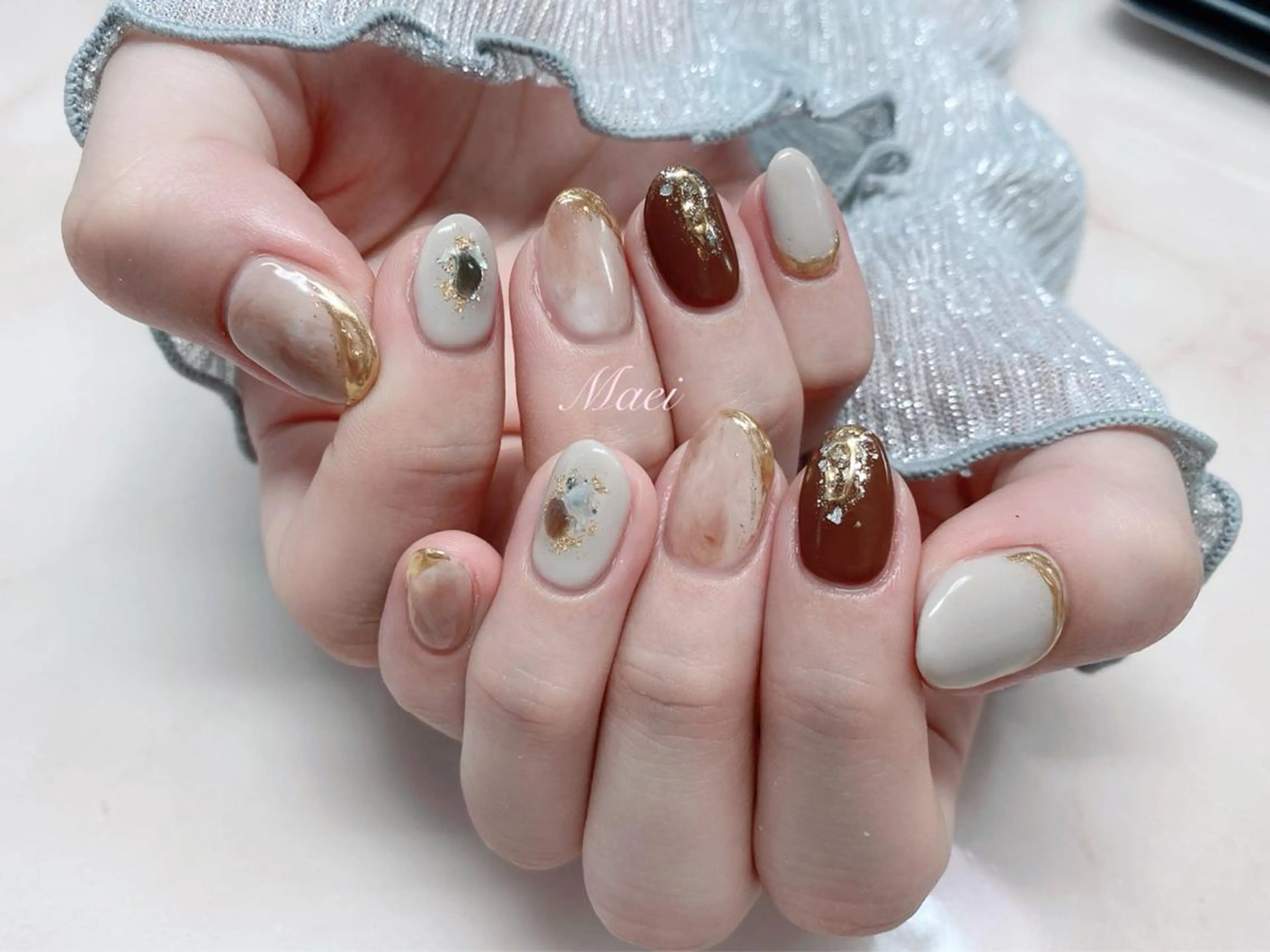 ネイル ハンドネイル ハンドケア NIMO ネイルサロンのネイルデザイン