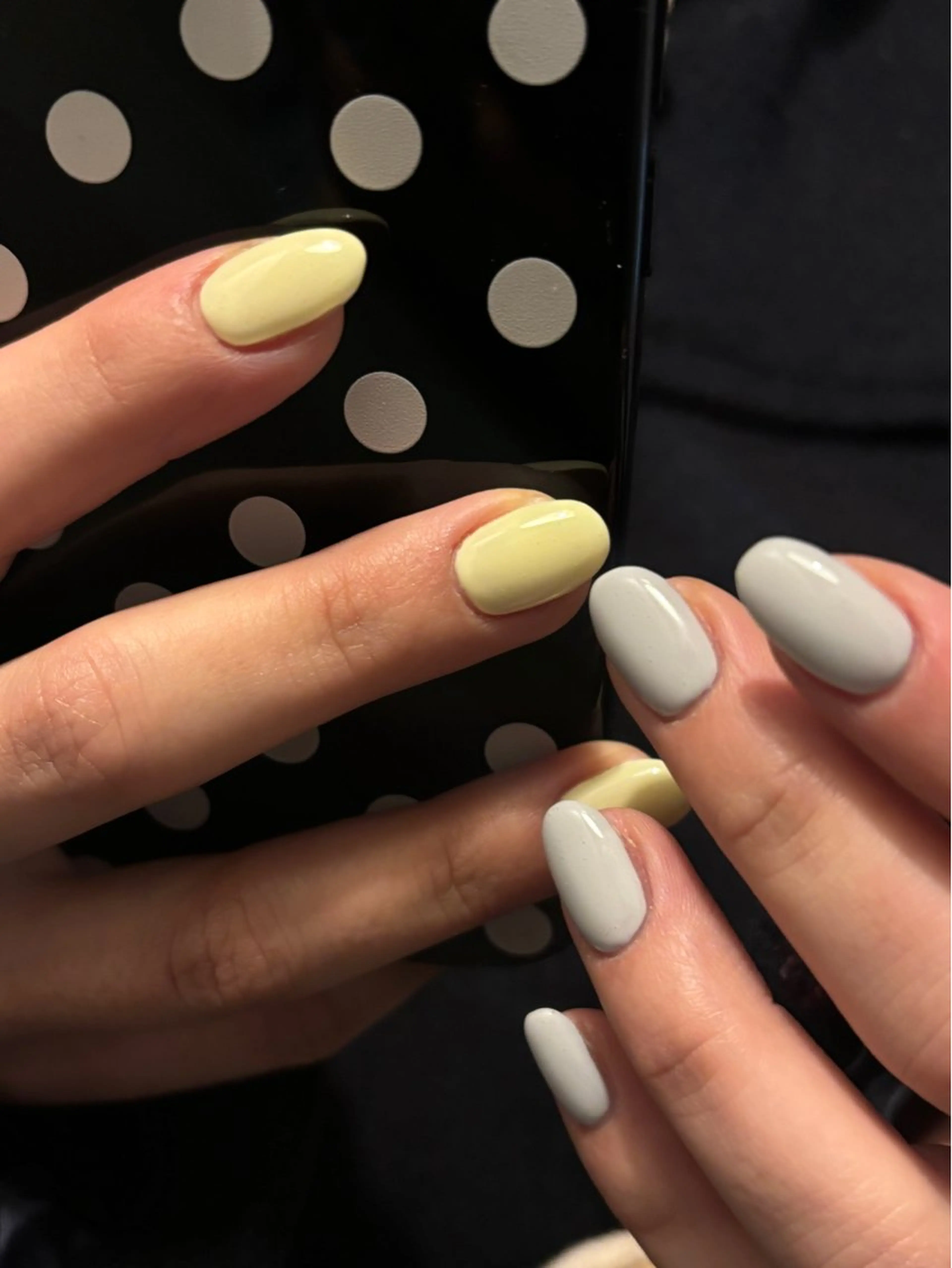 ネイル マグネットネイル ワンカラーネイル ハンドネイル chika ／ nailのネイルデザイン