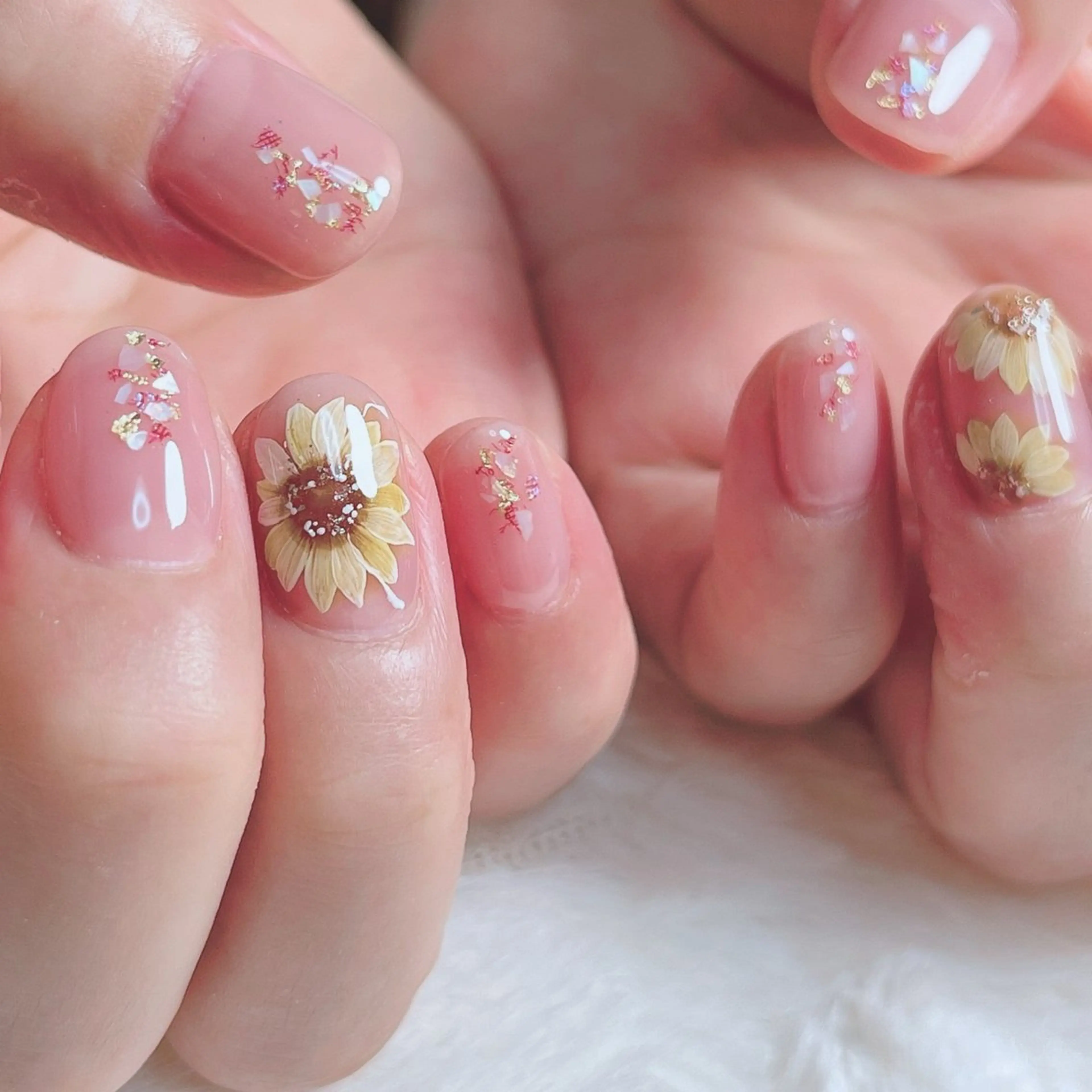 ネイル ❁miju nail 大人上品/自爪育成のネイルデザイン