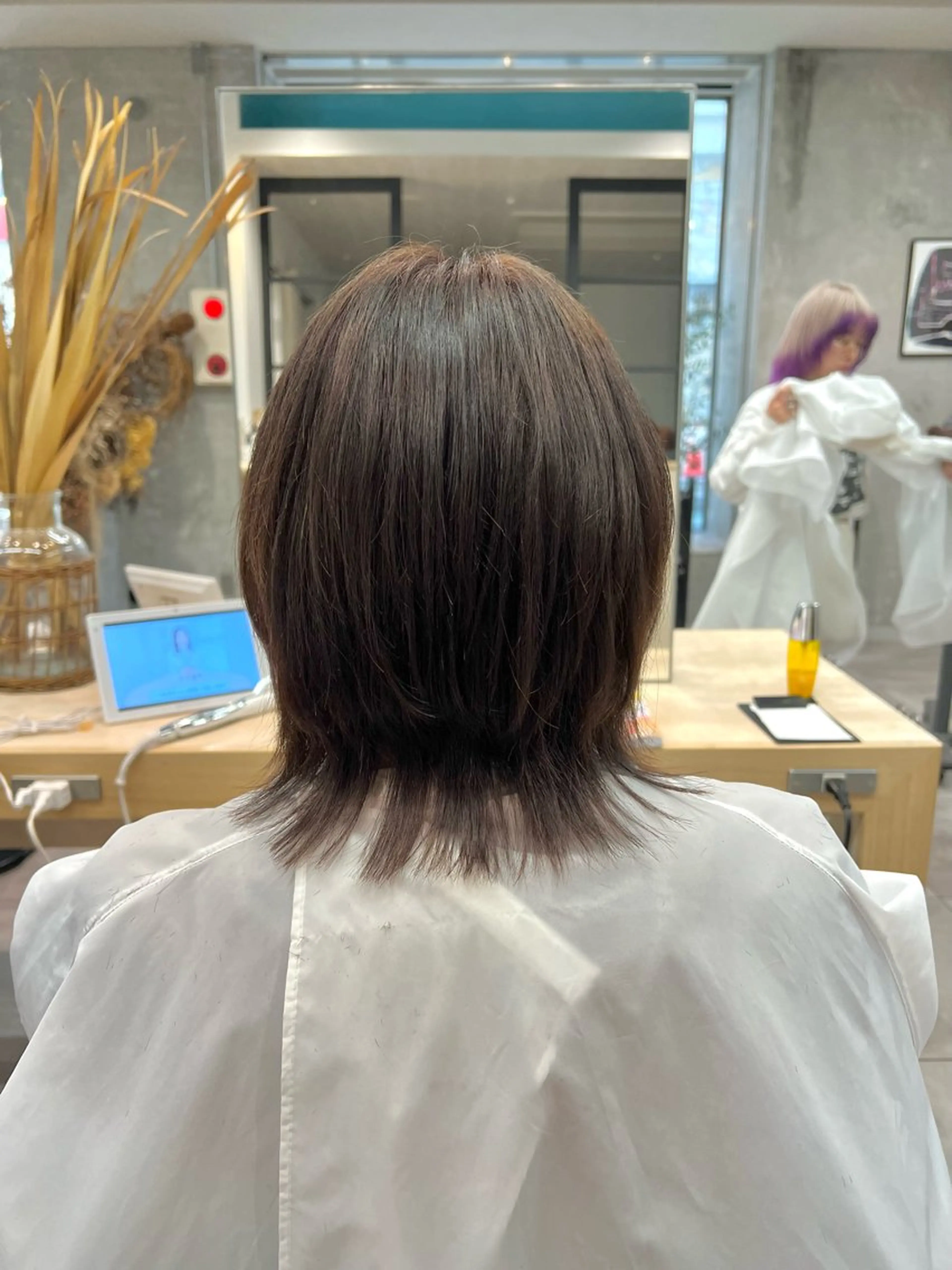 ミディアム 🌞レイヤー×カラー 前川那津美🌞のヘアスタイル