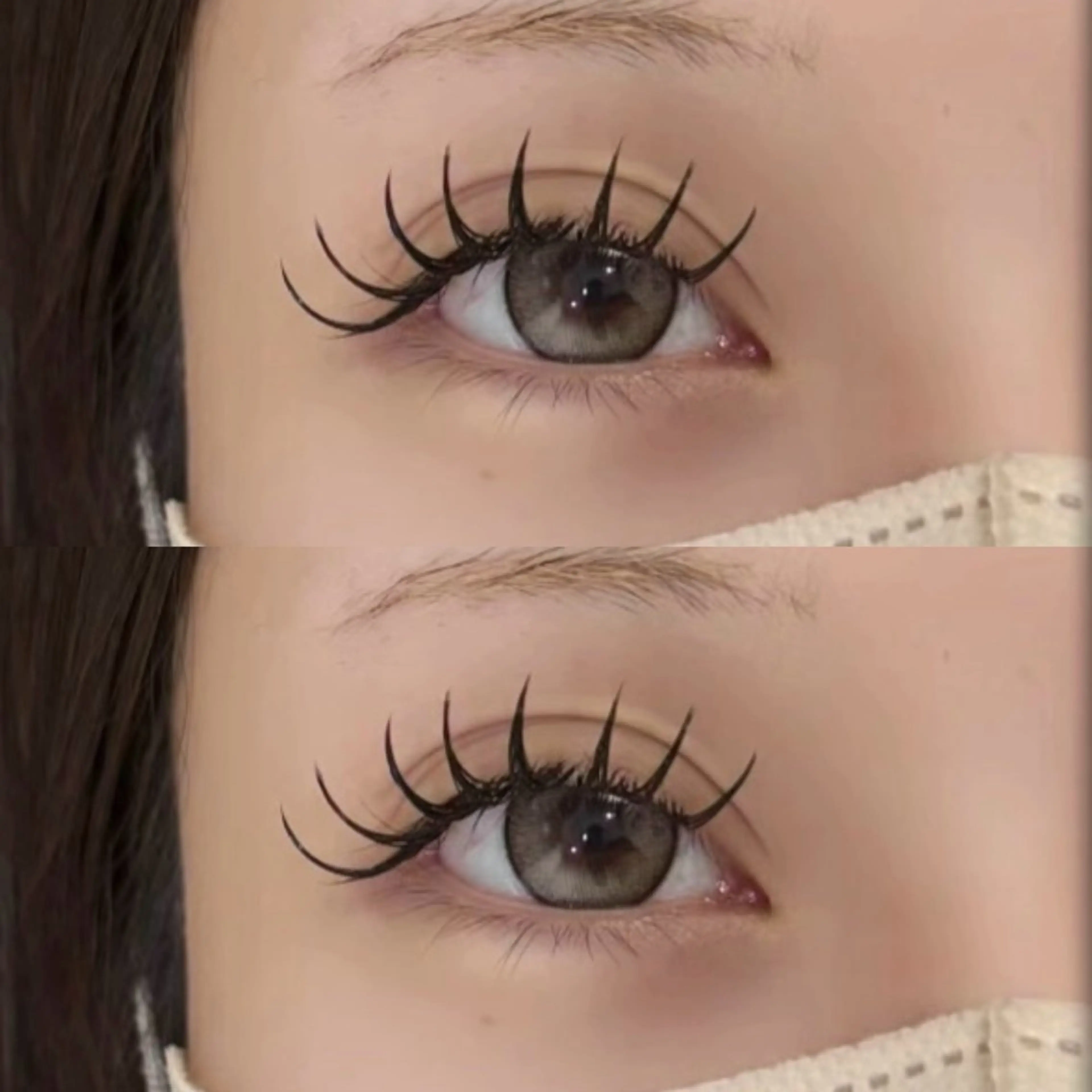 マツエク・マツパ バインドロック マツエク ♥️JiJi ♥️のマツエク・マツパデザイン