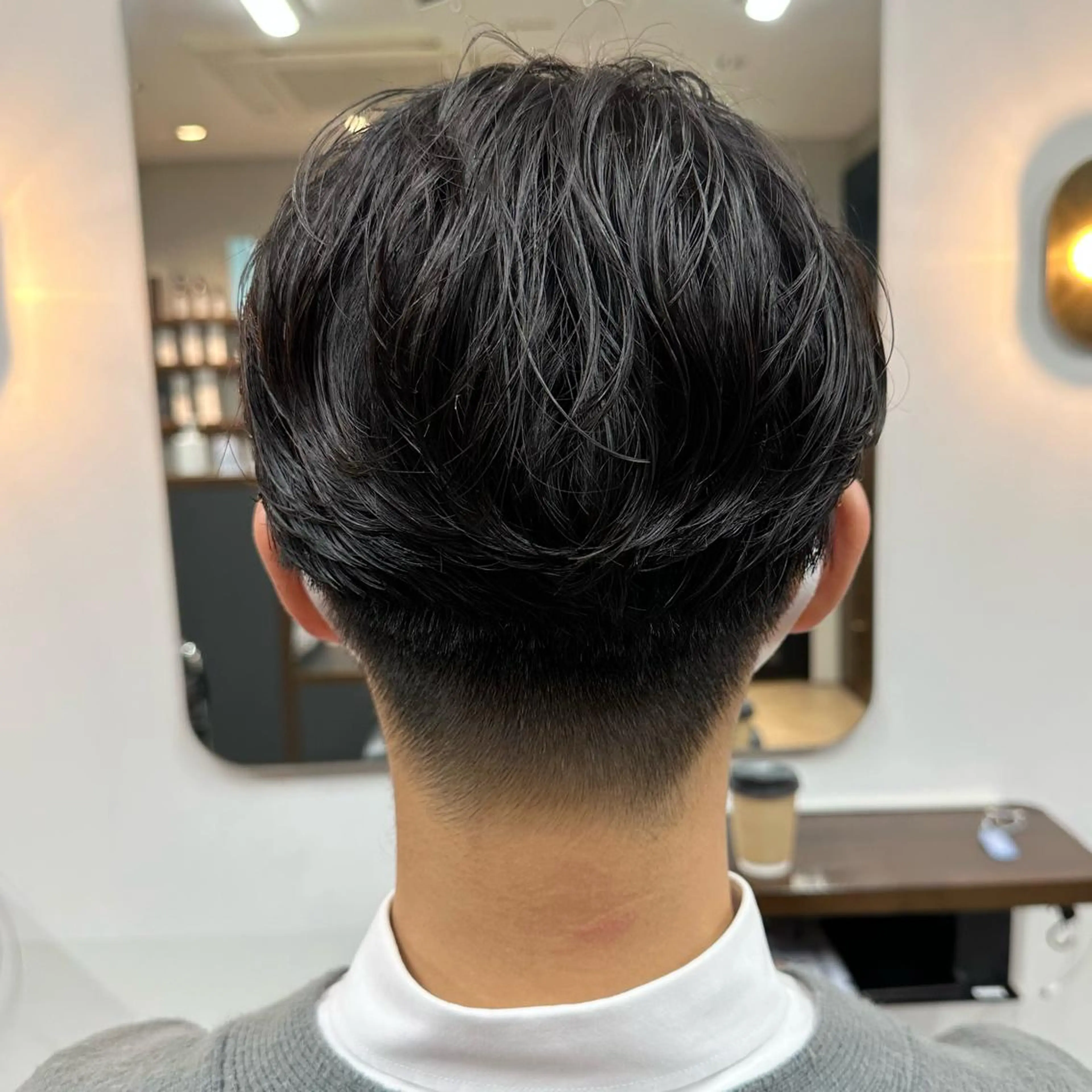 ショート パーマ メンズ 守屋 寿哉のヘアスタイル