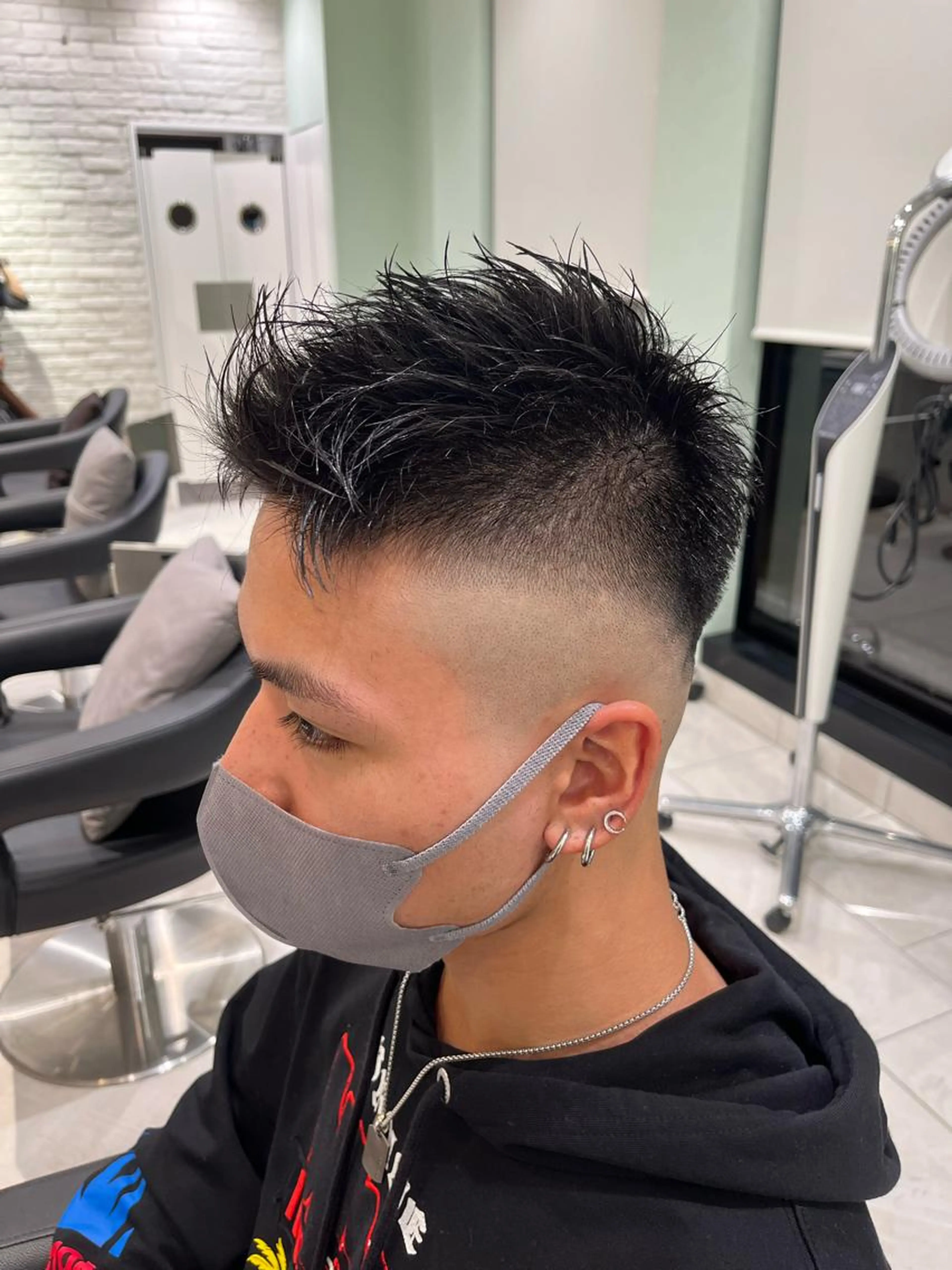 【人気No1🔷】骨格補正カット🔷ナチュラル〜スキンフェードまで🔷メンズ限定の写真