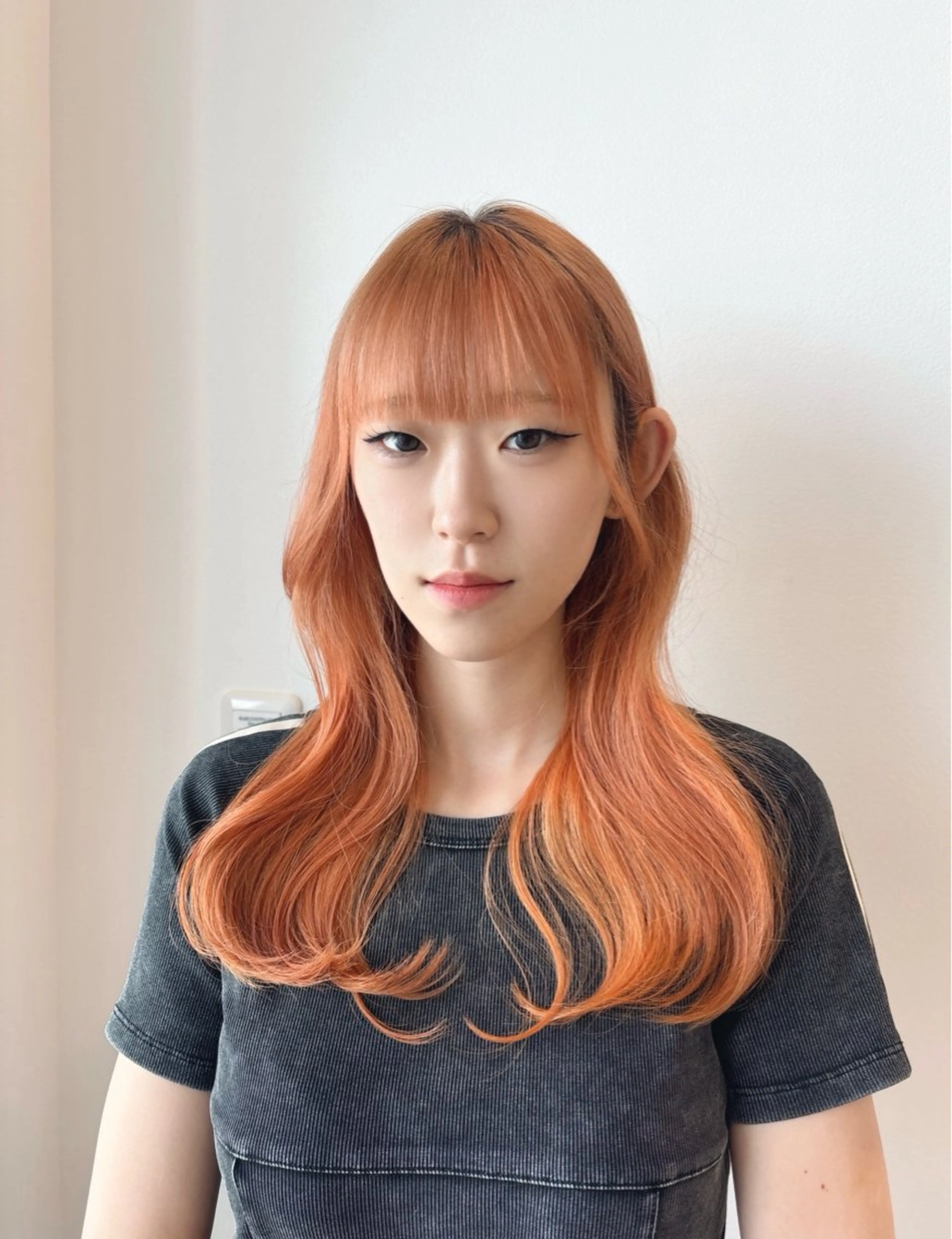 ロング ヘアカラー トリートメント 透明感カラー✨✨ ユカナのヘアスタイル