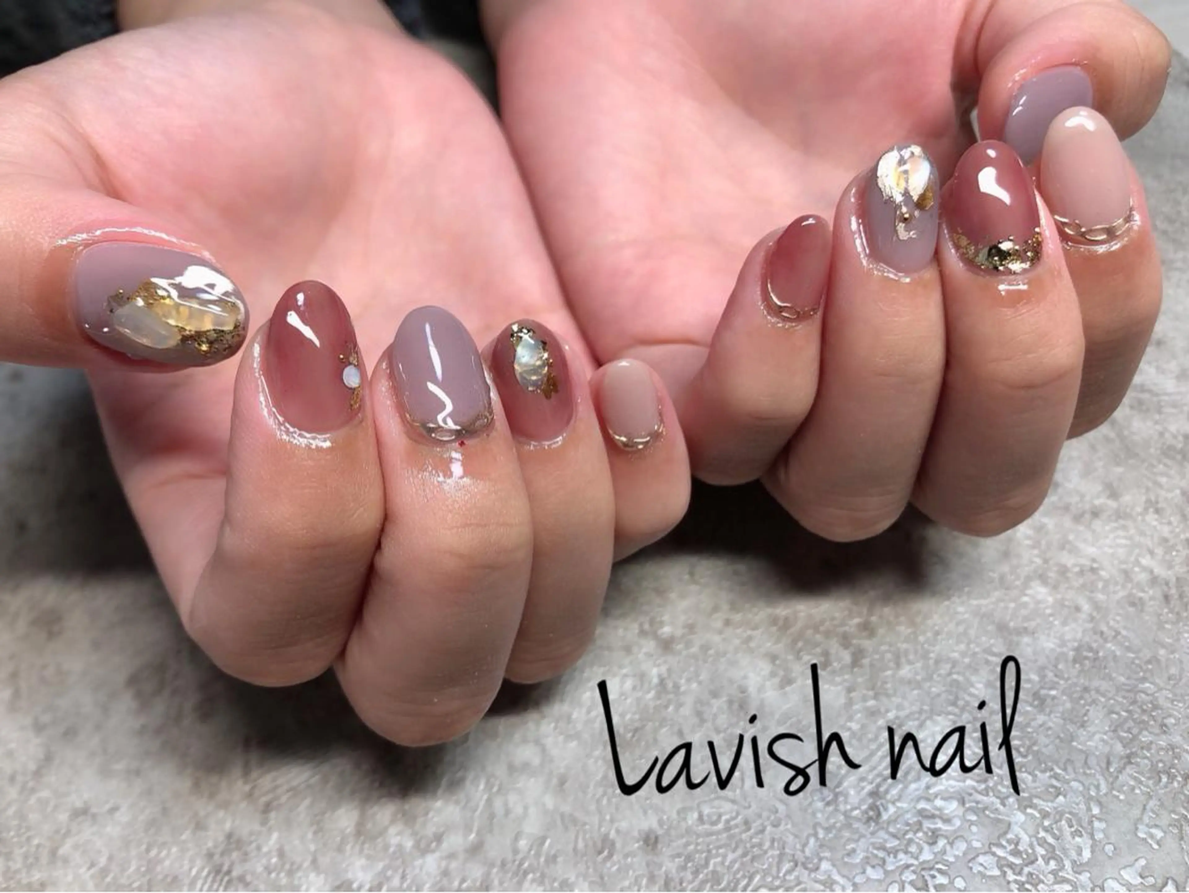 ネイル ハンドネイル Lavish nailのネイルデザイン