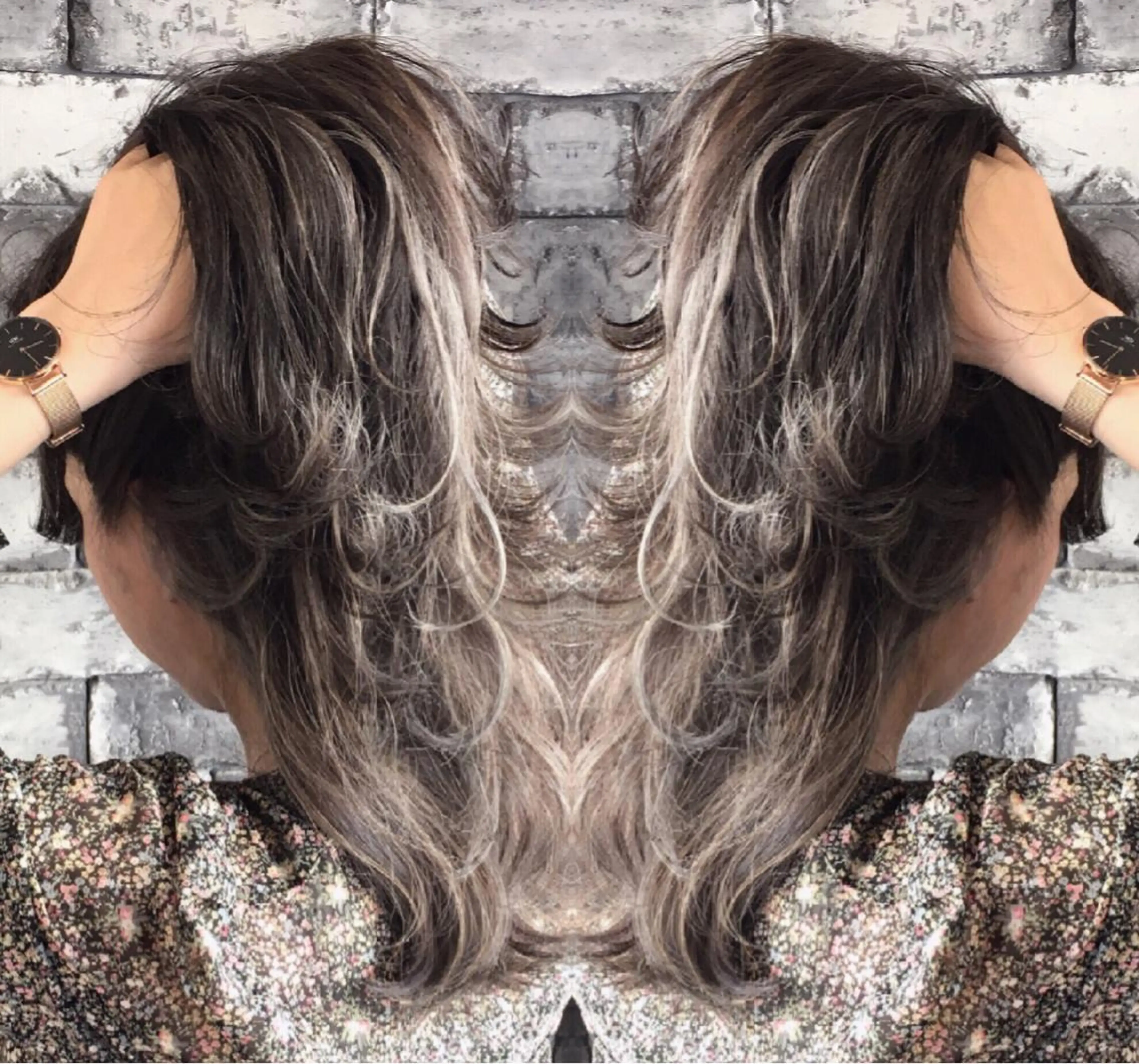 セミロング 3Dハイライト 外国人風カラー ハイライト ヘアカラー トリートメント ヘアセット ❤️千葉県代表❤️ 店長❤️柿本翔一朗のヘアスタイル