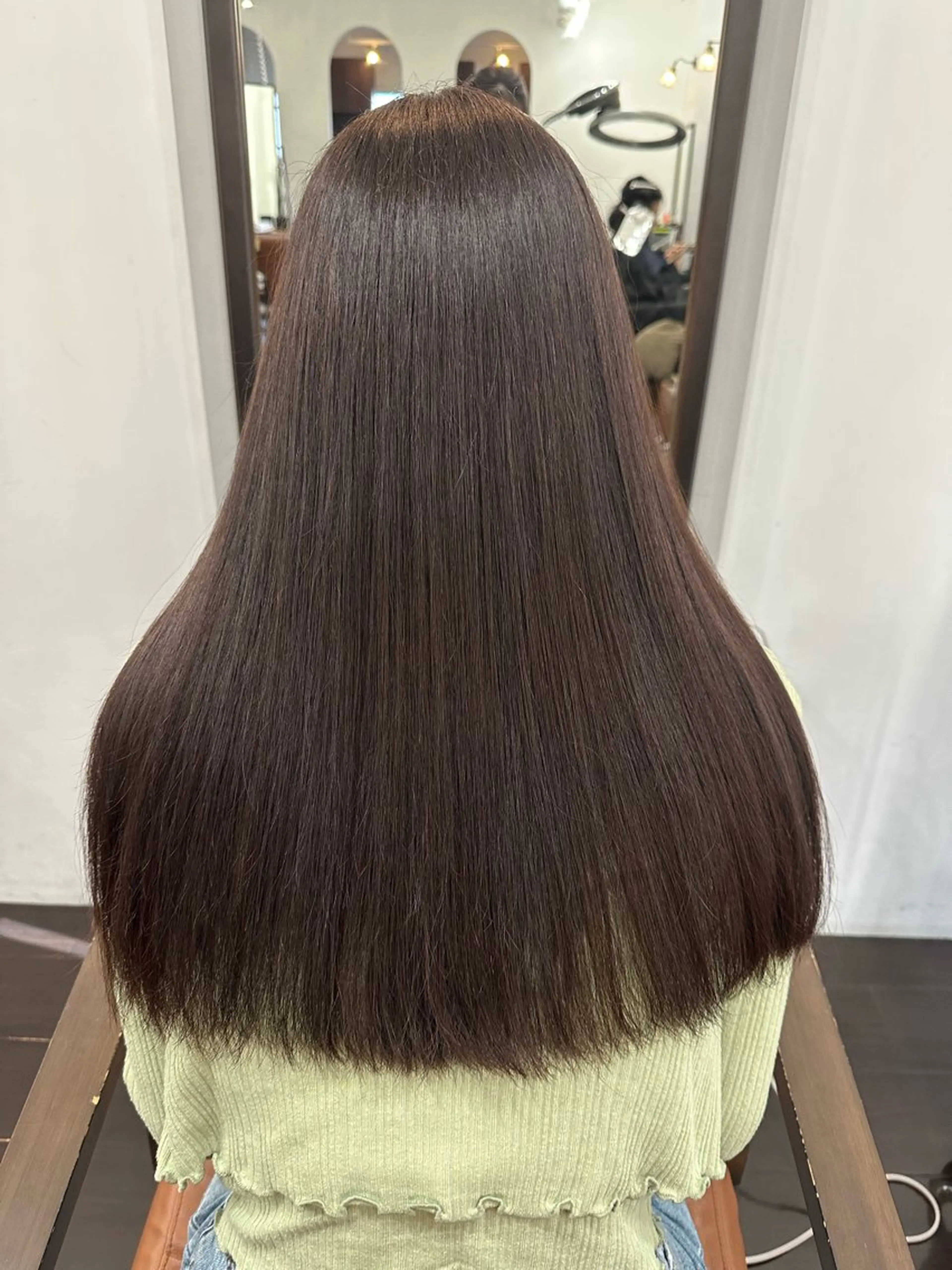 カラー 名駅/艶カラー/原田 永遠のヘアスタイル