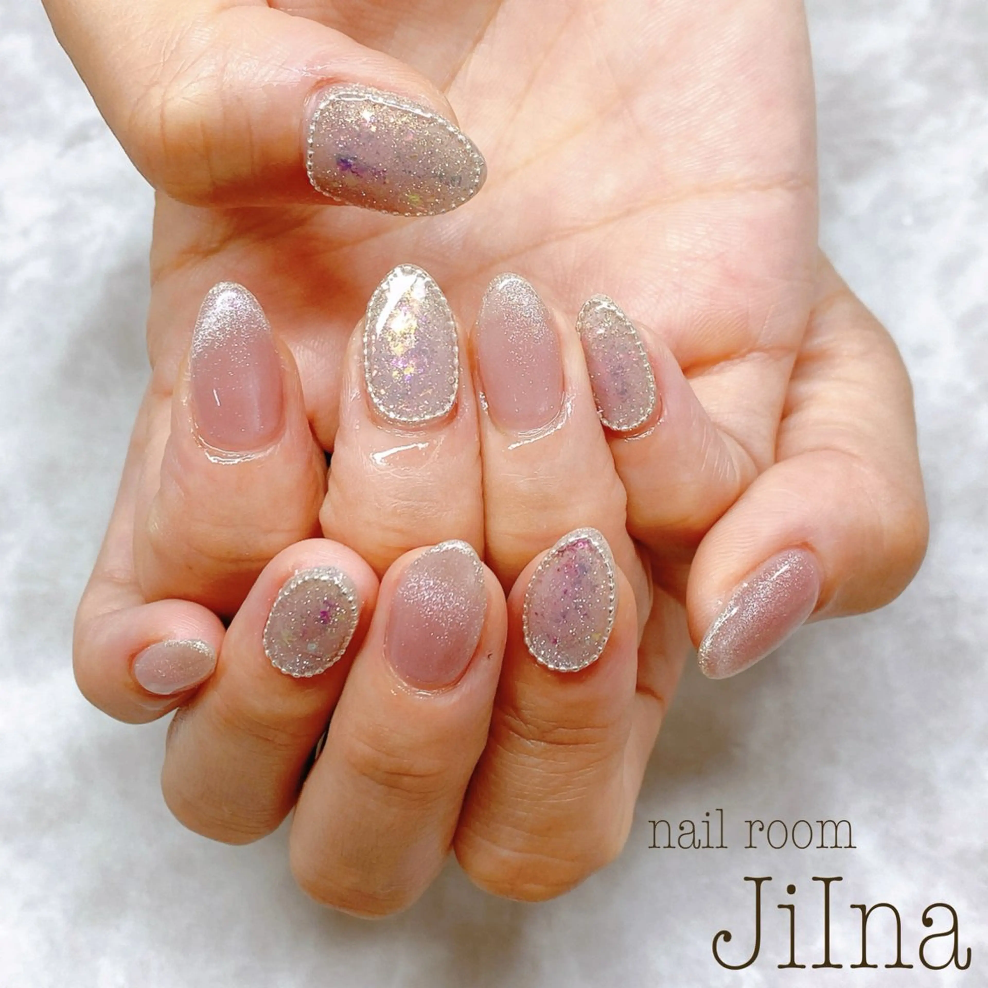 ネイル 持ち込み JiIna nailのネイルデザイン