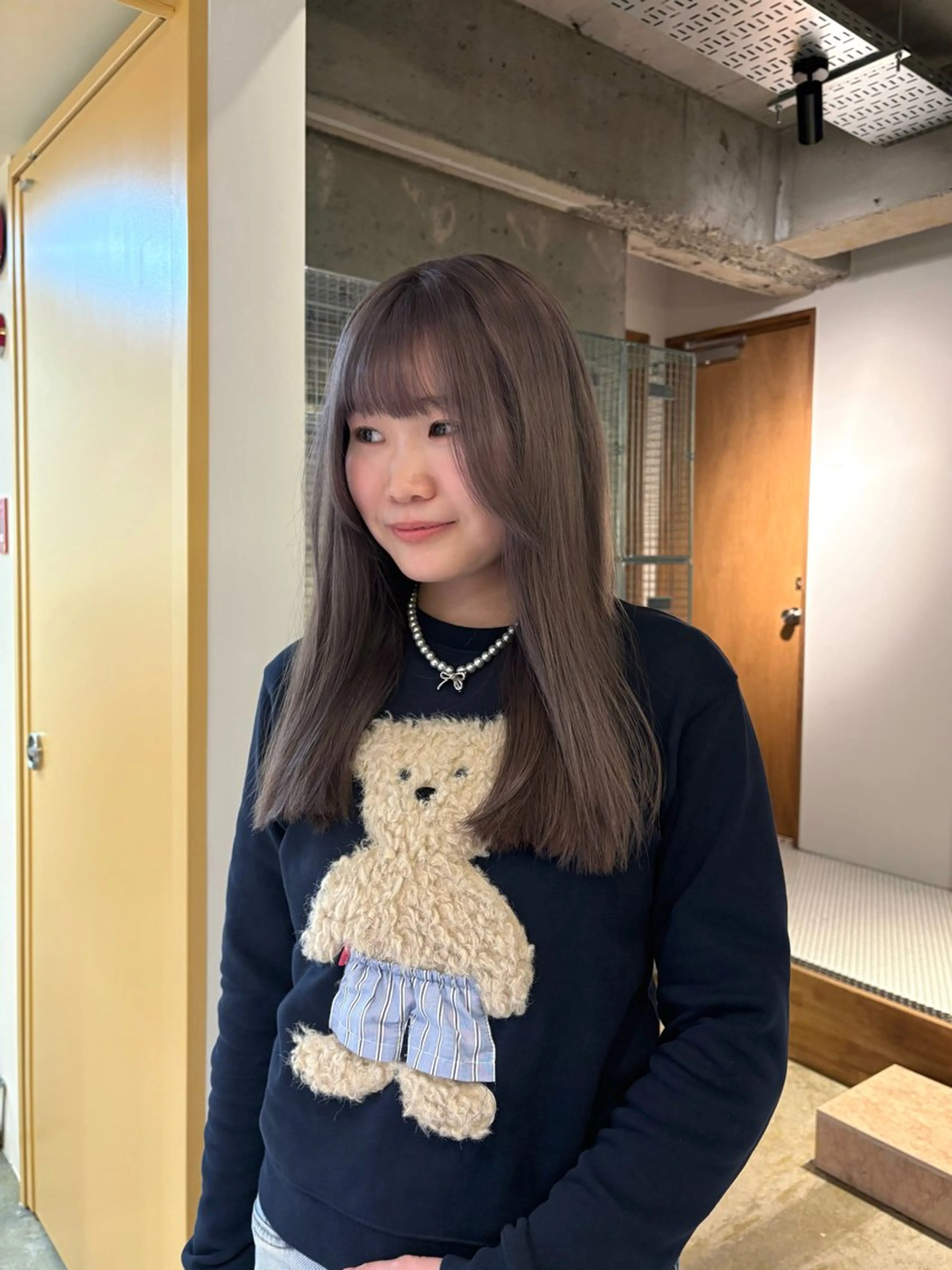 ロング カラー 透明感カラー グレージュ ラベンダーカラー ラベンダーグレージュ ラベンダーグレー ヘアカラー 名駅/ブリーチカラー /masaki⠀のヘアスタイル