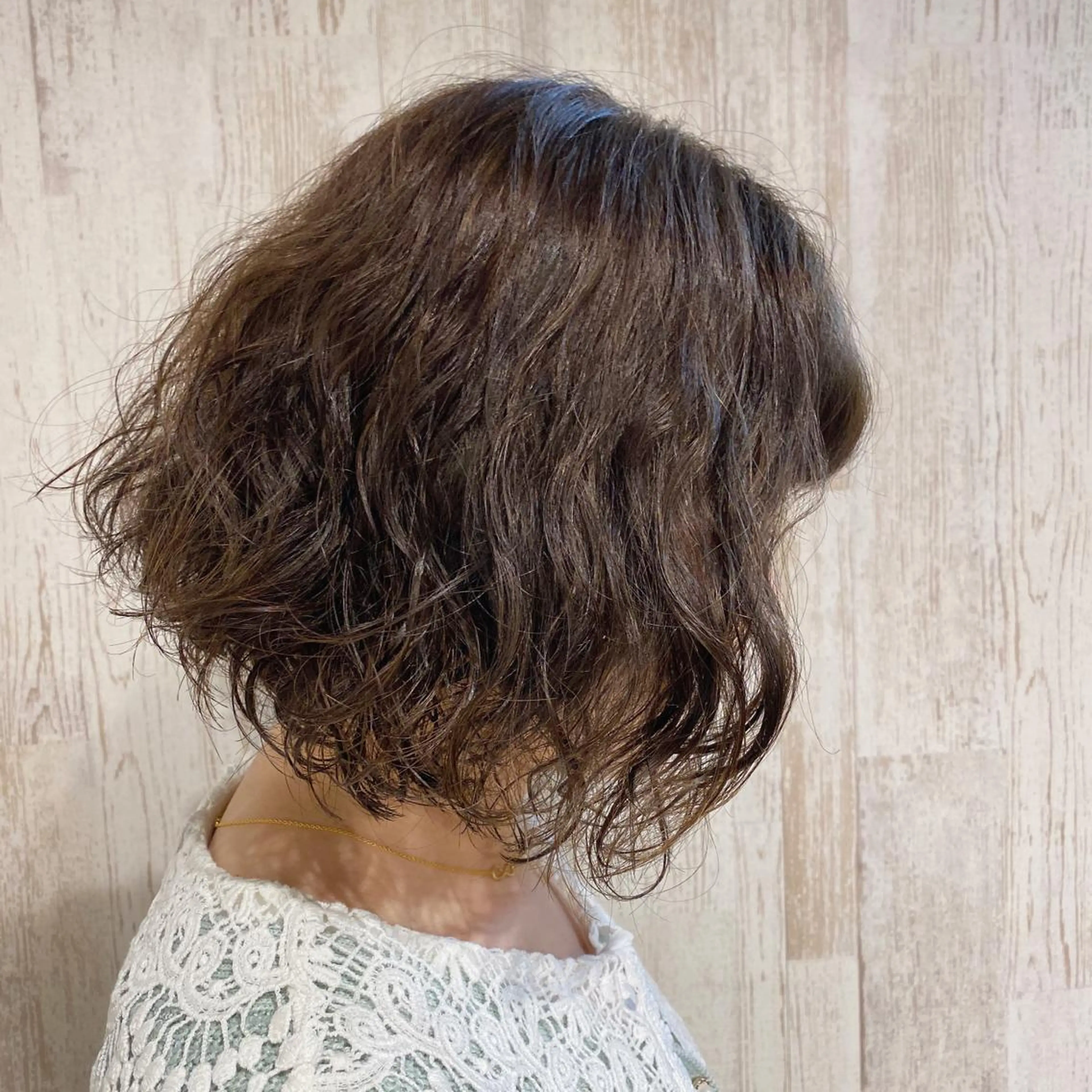 ショート パーマ 大場 優のヘアスタイル