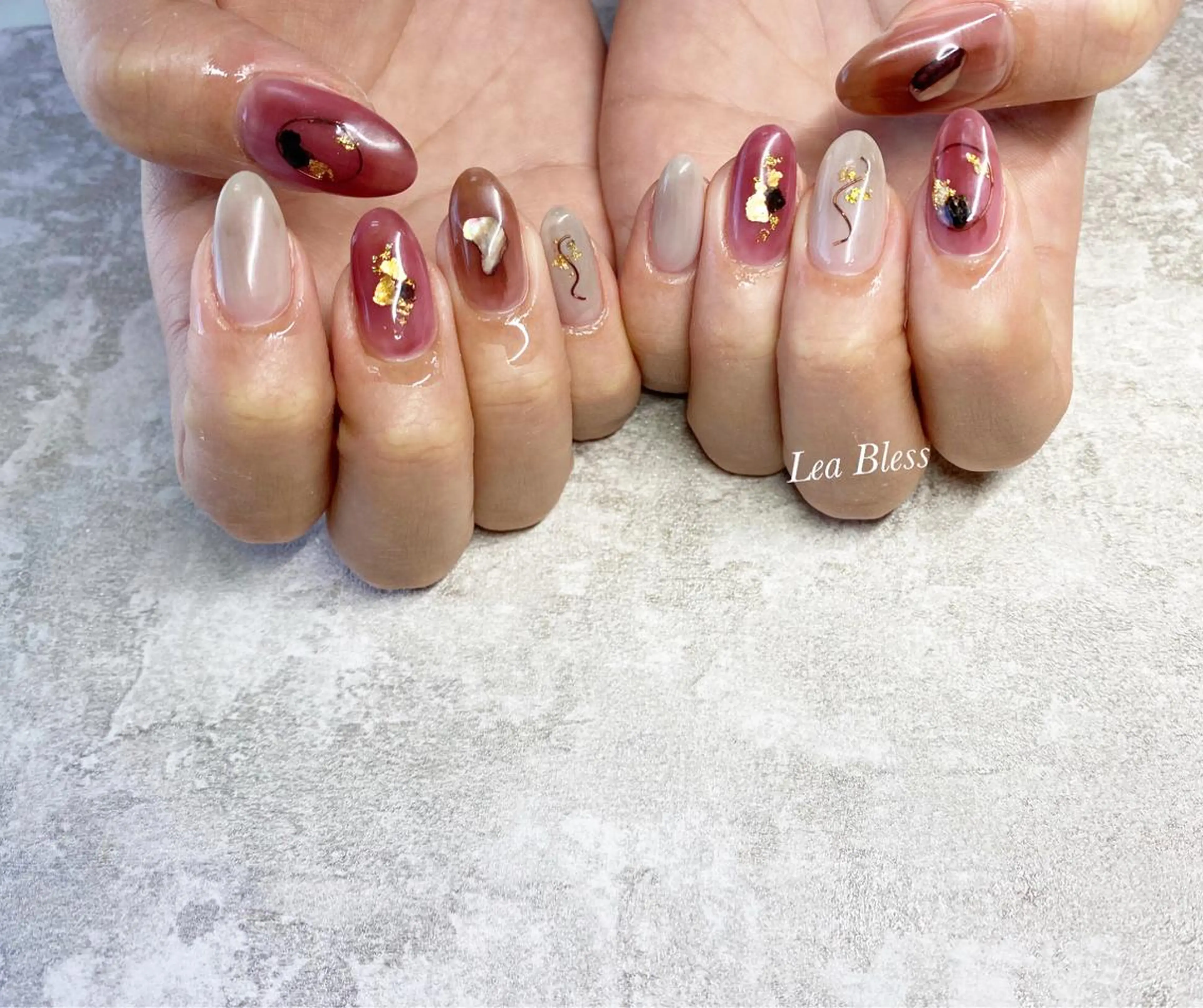 ネイル Lea Bless 河原町のネイルデザイン