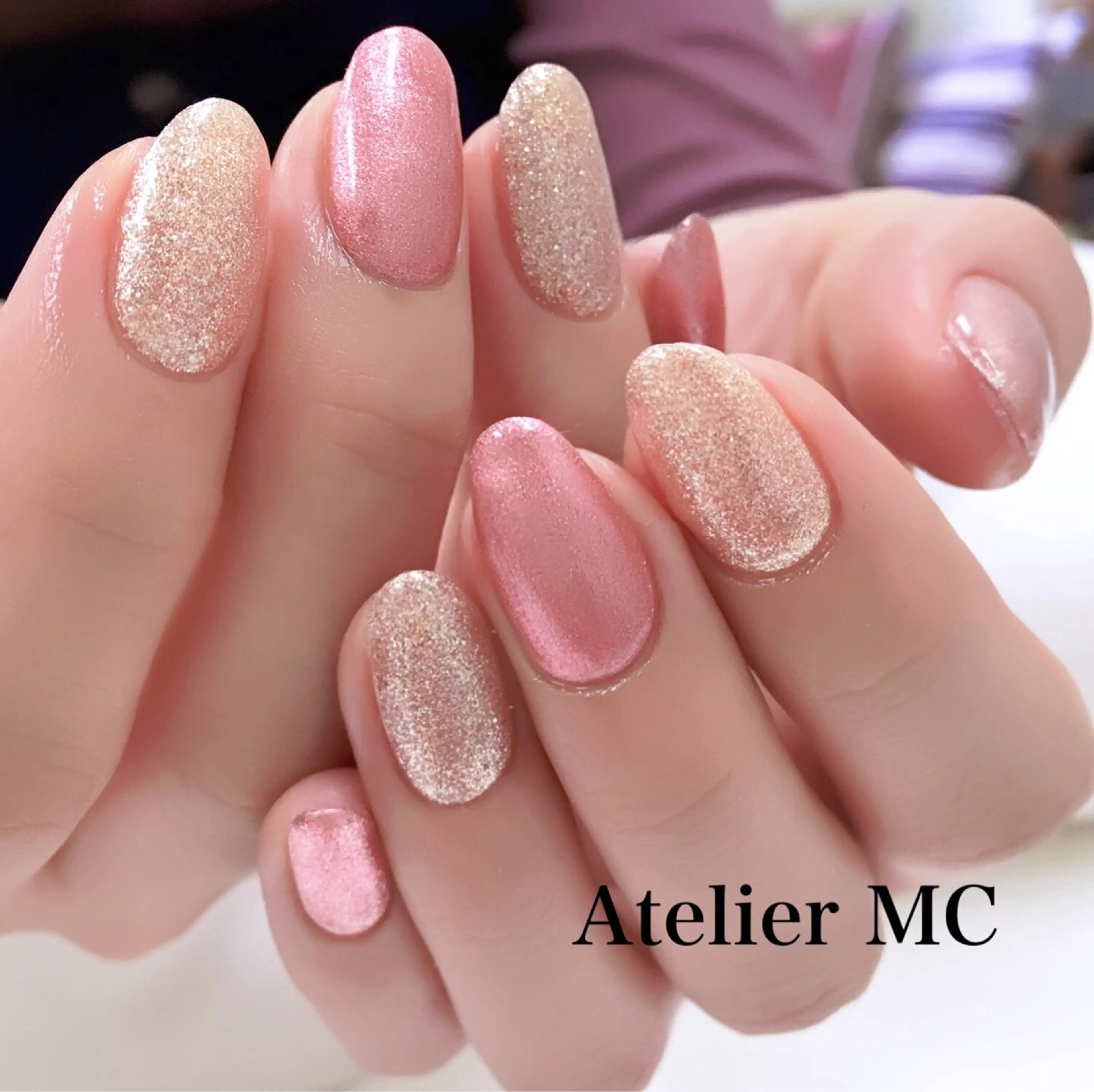 ネイル 【新富町】弓林・ Atelier MCのネイルデザイン