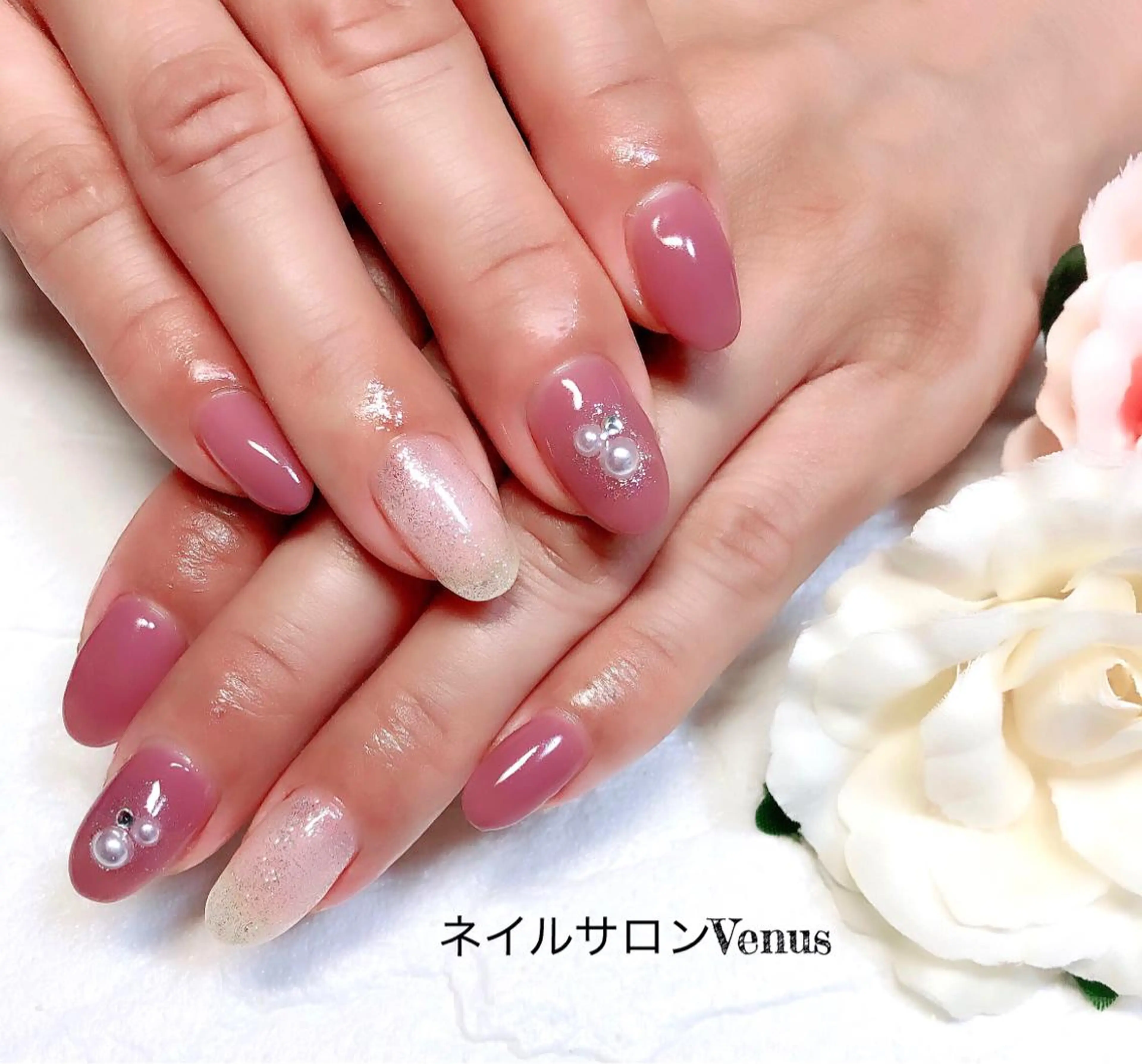 ネイル シンプルネイル ハンドネイル Nail salon Venusのネイルデザイン