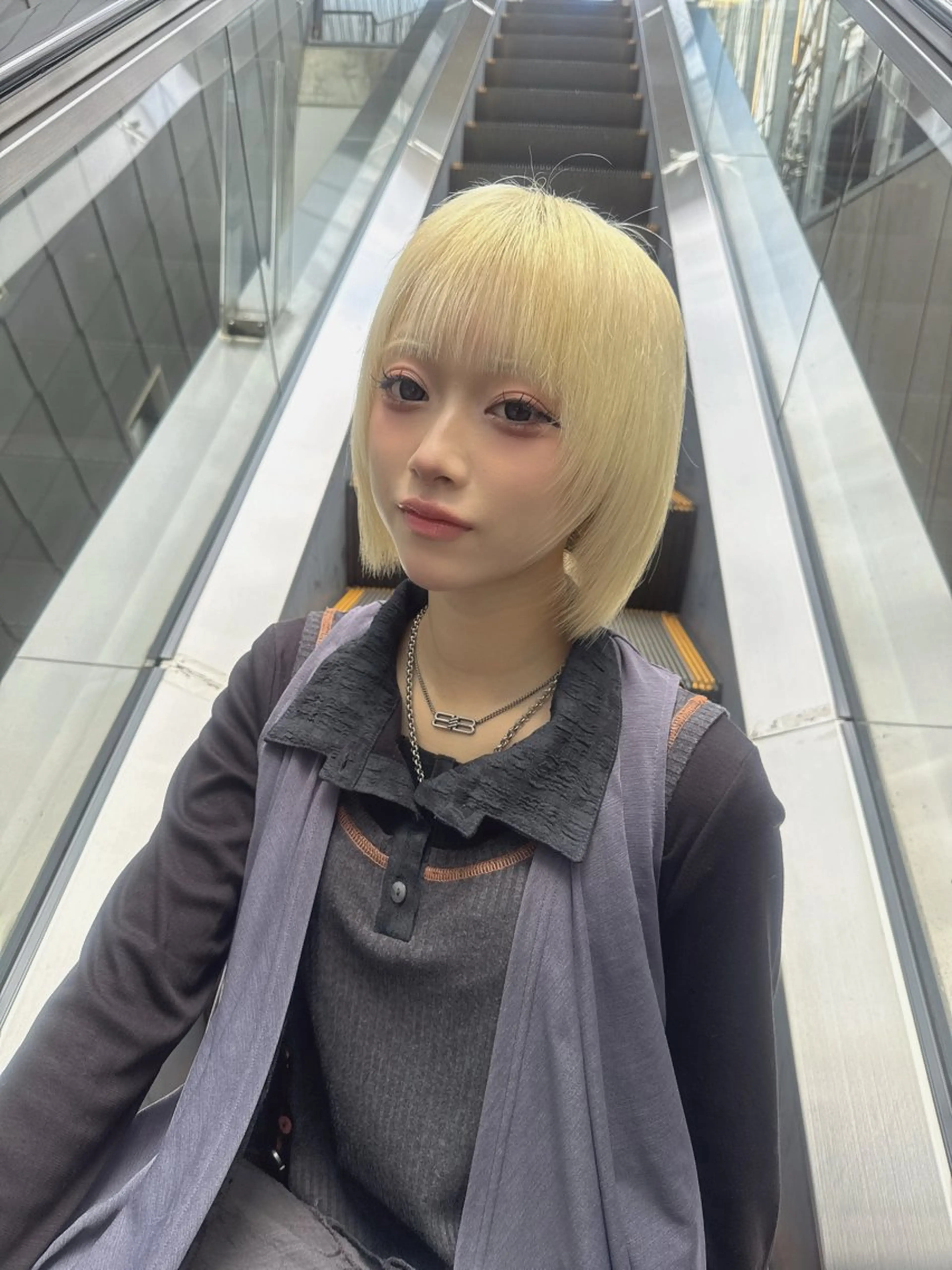 ショート カラー ショートボブ ブロンド 透明感カラー ハイトーンカラー ボブ カット ヘアカラー 💎透明感カラー特化 💎TAISEIのヘアスタイル