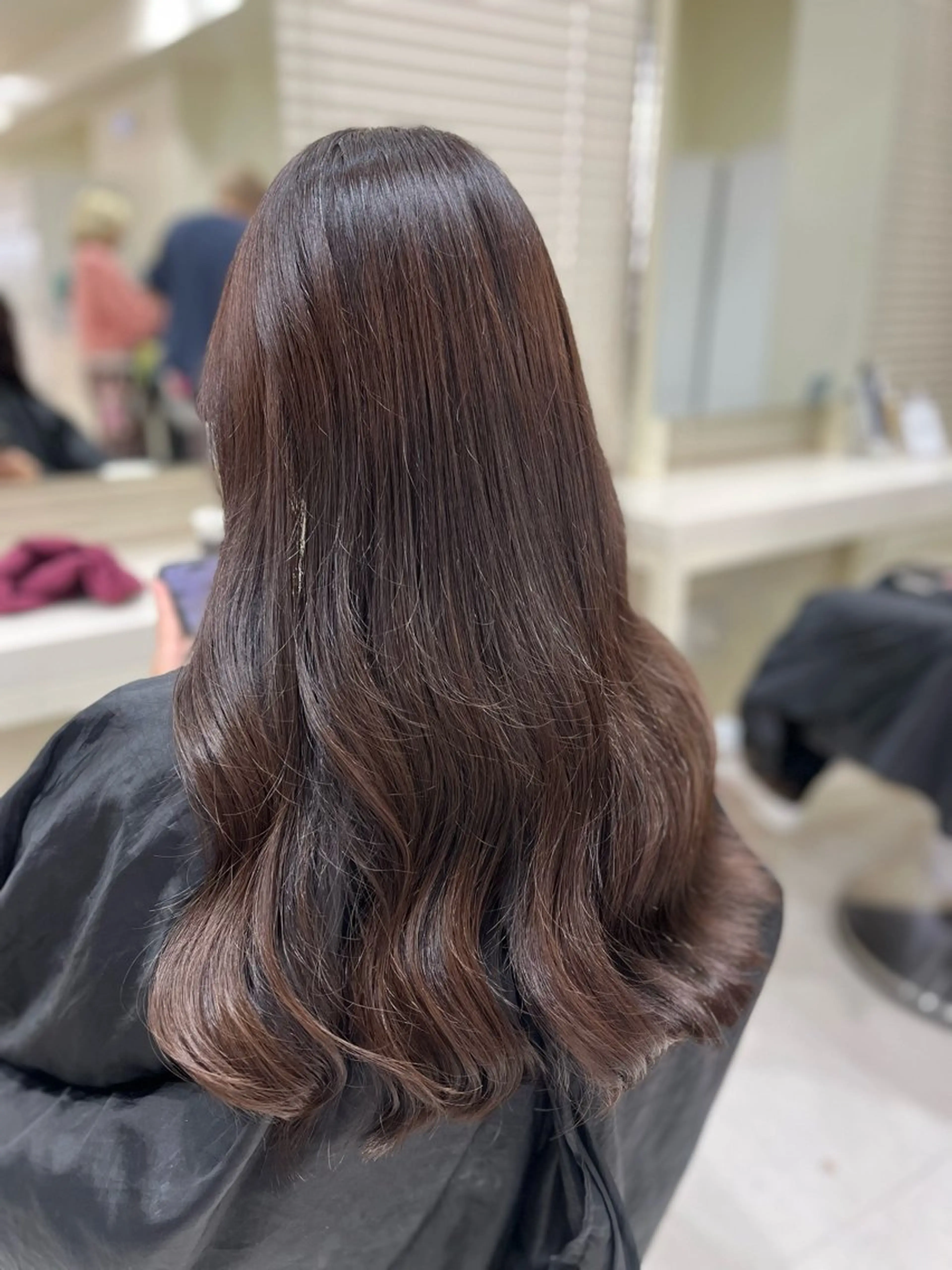 ロング カラー 大人上品ベージュ 🎀HARUNAのヘアスタイル