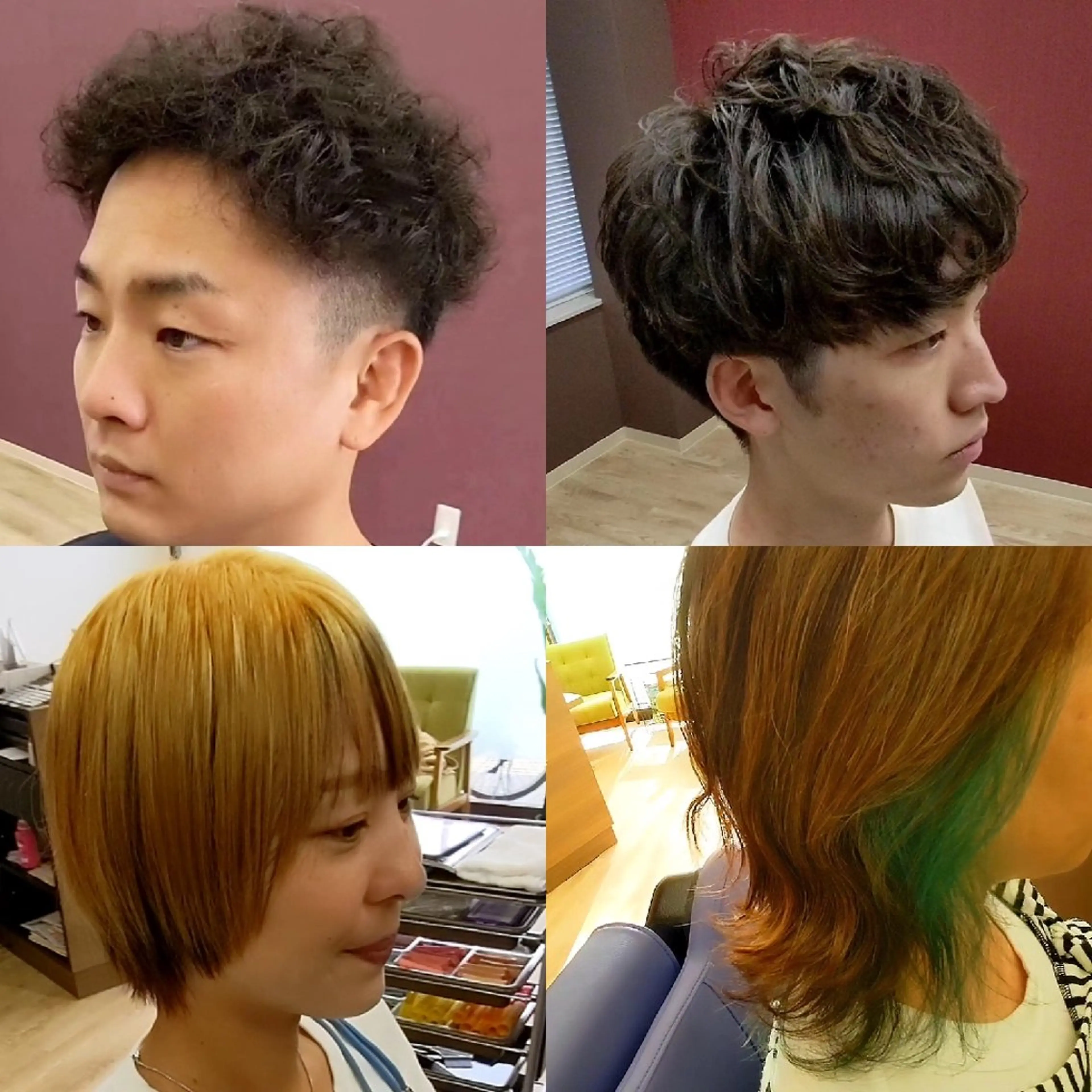 カット 🏝川津瑛二🧖‍♀ 極上パーマ＆カラー⭕のエステ・リラクイメージ