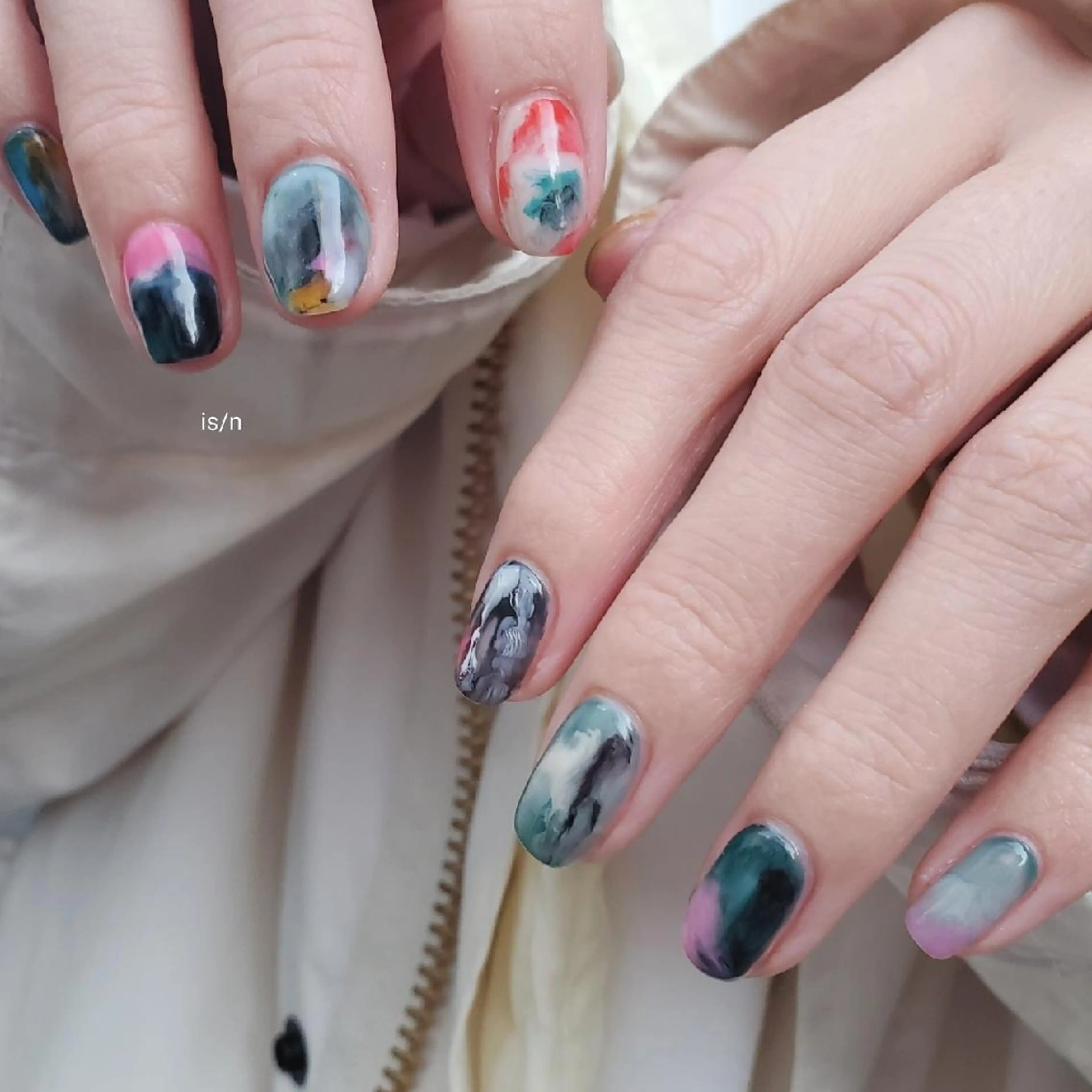 ネイル ハンドネイル 店長 佐藤のネイルデザイン