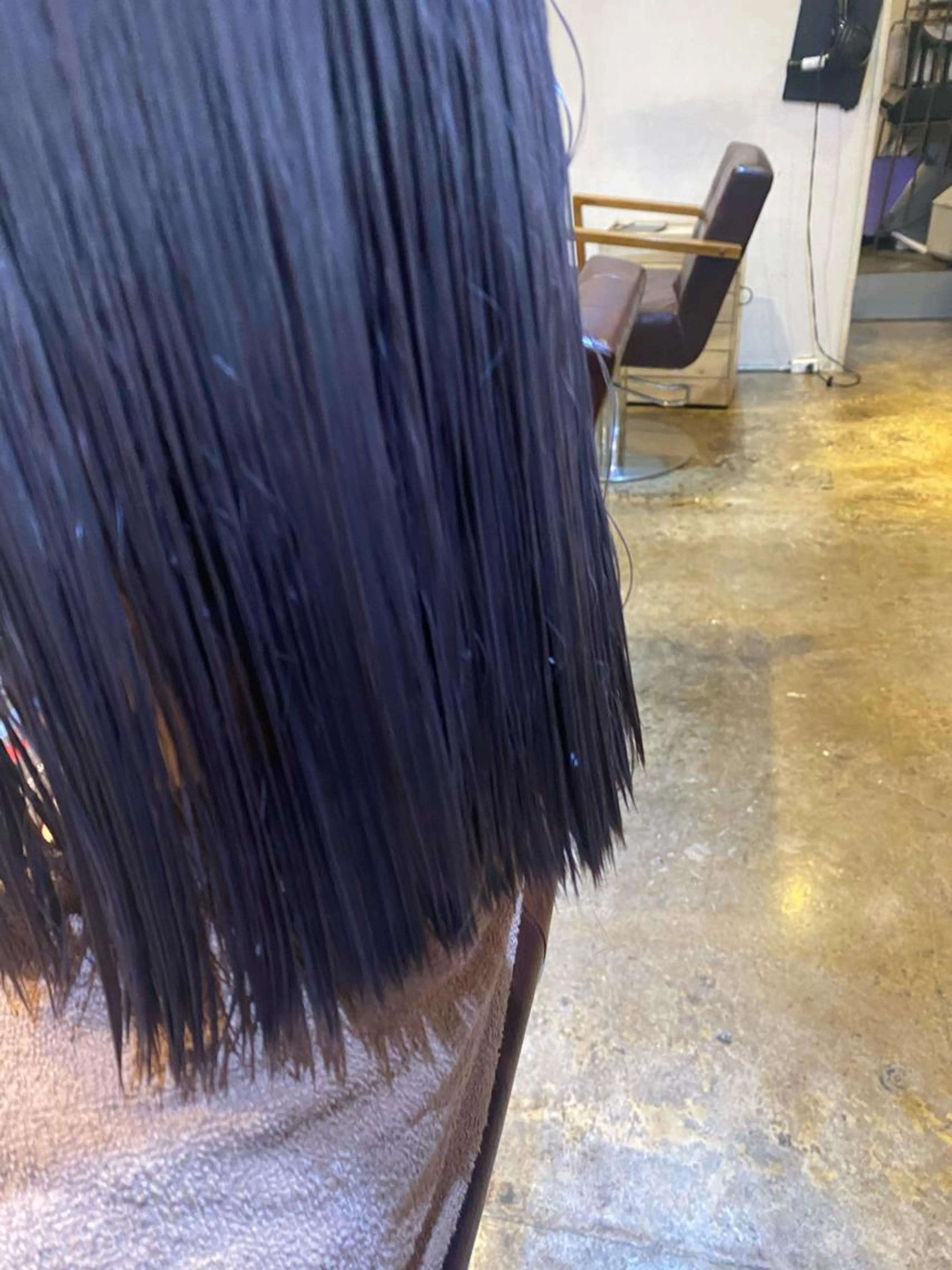 ブリーチリタッチ+オンカラーの写真