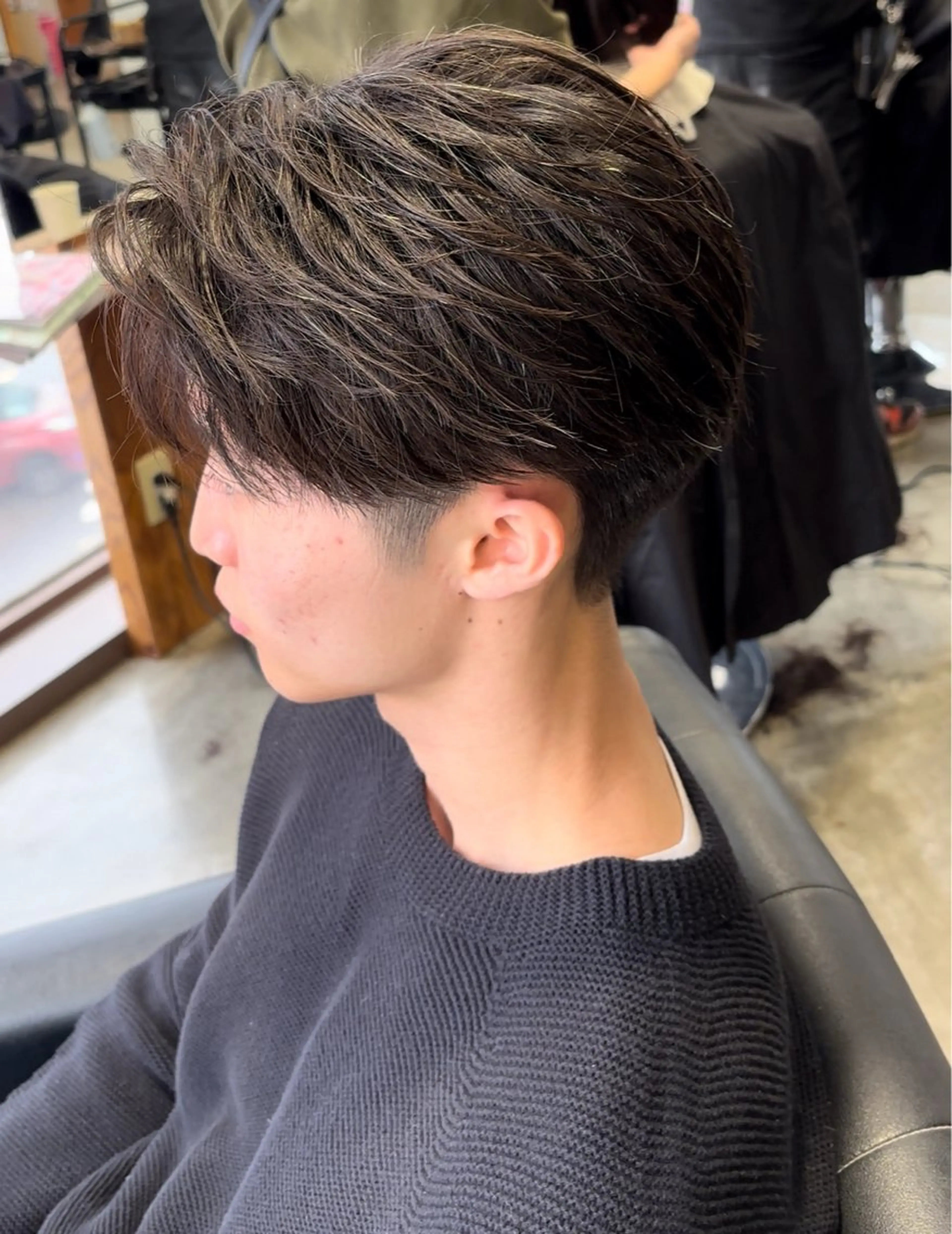 ミディアム カット 田村 丈晴/カラー/パーマのヘアスタイル