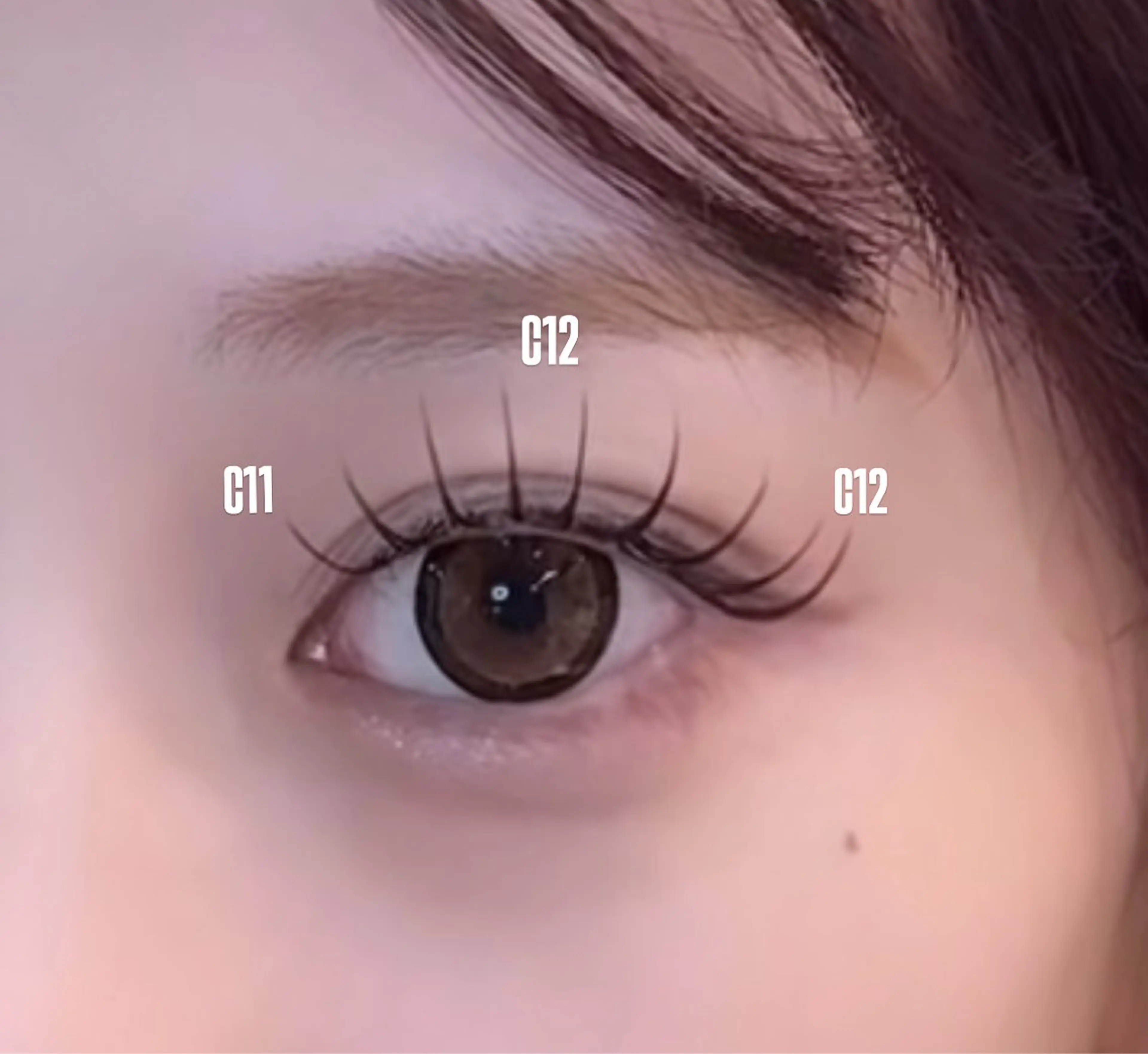 マツエク・マツパ マツエク 束感まつ毛/ 韓国風♥︎YUIのマツエク・マツパデザイン