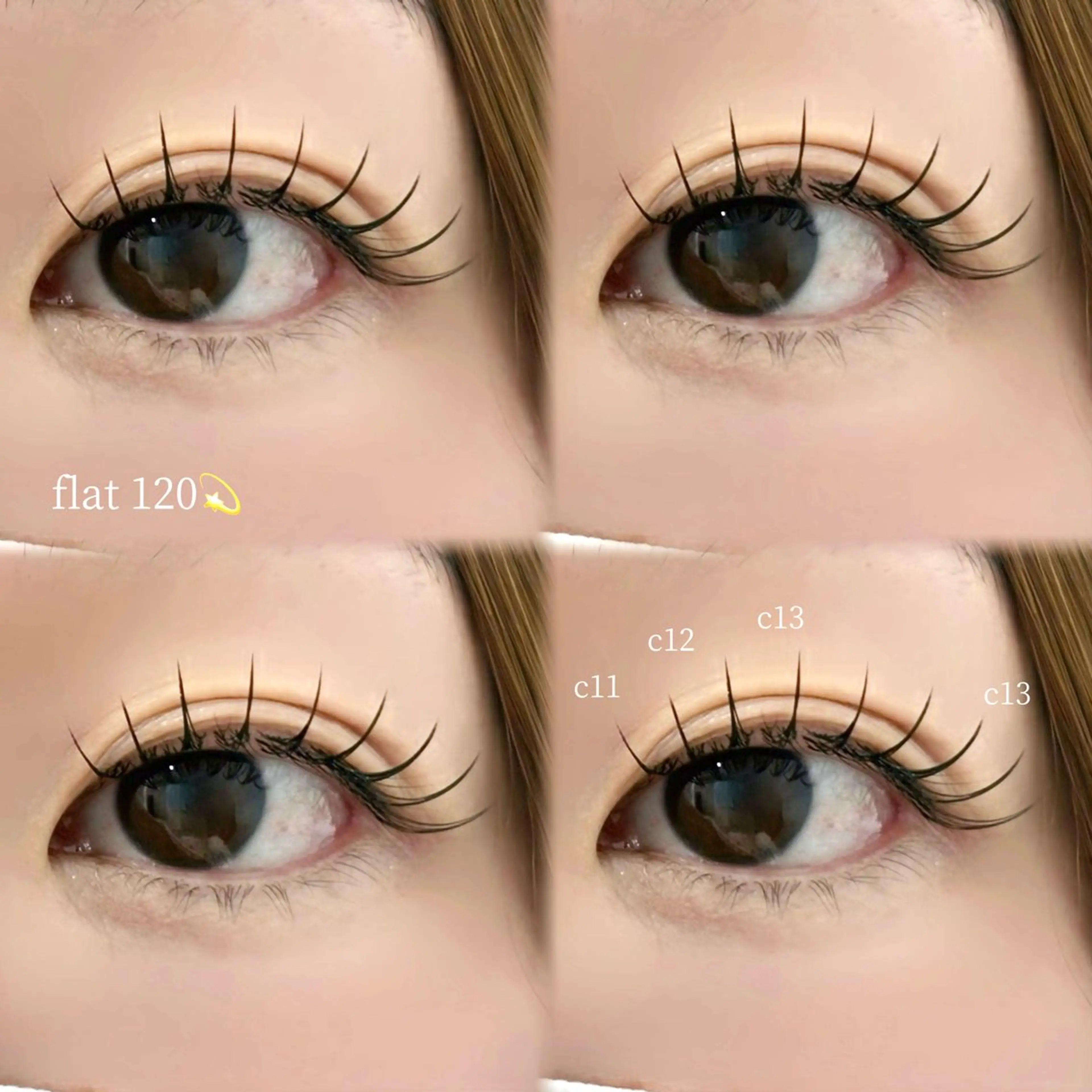 マツエク・マツパ eye mor.半田 🌼erika🌼のマツエク・マツパデザイン