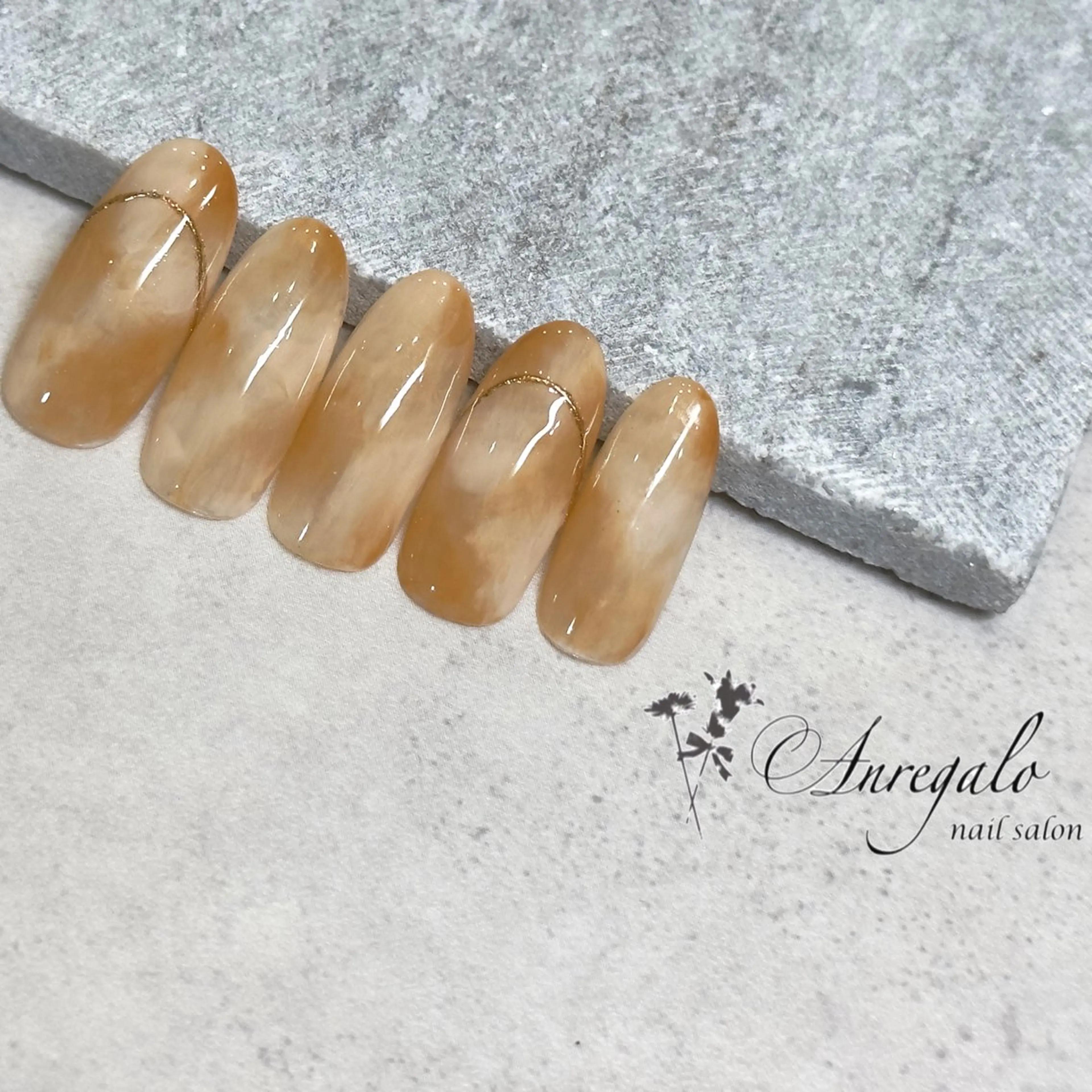 ネイル nail salon Anregalo《アンレガロ》所属・橋本 麻未のネイルデザイン