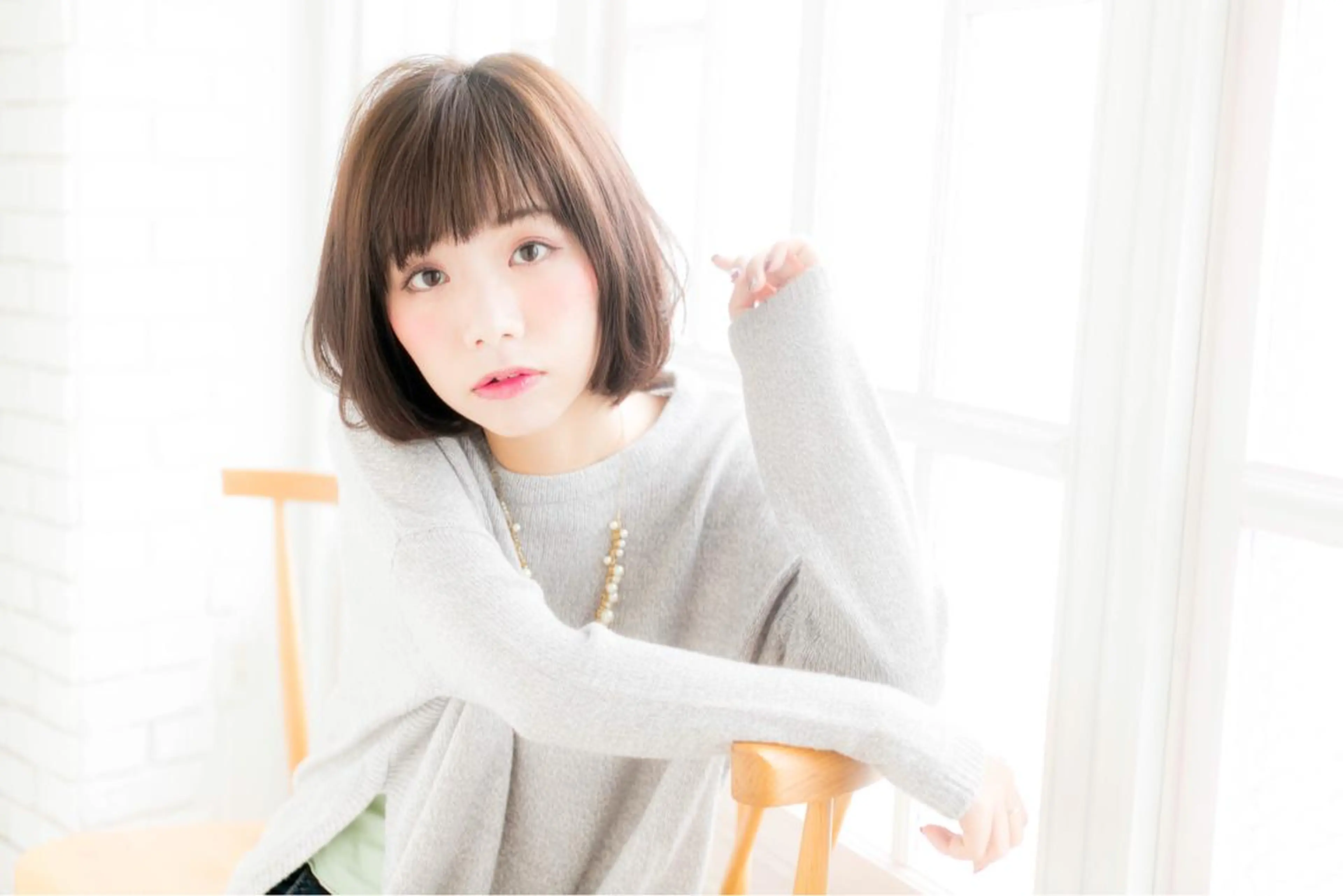 【ご来店したことのあるお客様に❗️】満足度1位🎉 つや髪🌟髪質改善トリートメント+ダメージレスカラー＋似合わせカットの写真