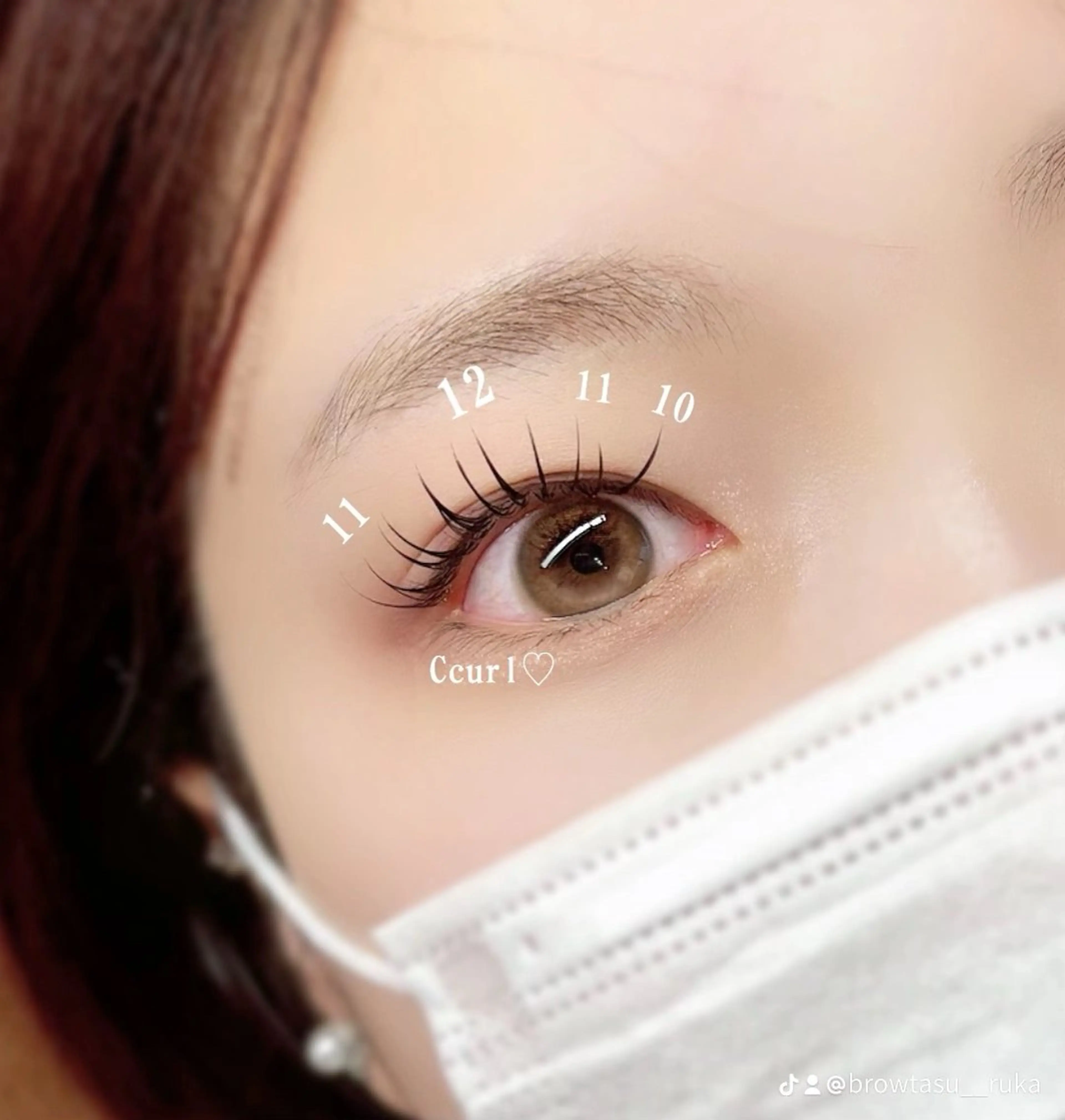 ♡フラットラッシュ(上)80本♡※リペア不可【確認事項を必ずお読み下さい】の写真