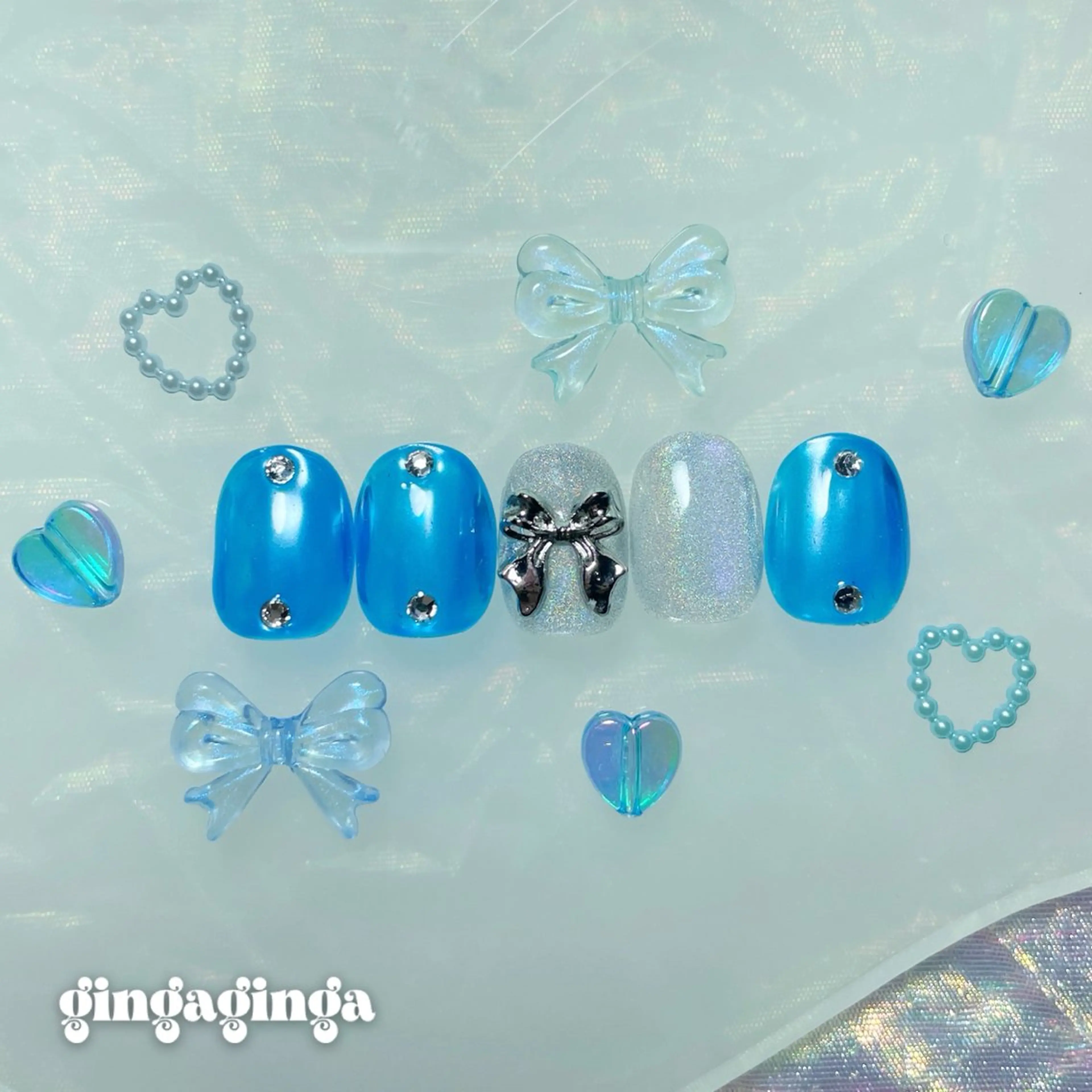 ショート ハンドネイル watanabe miyuuのネイルデザイン