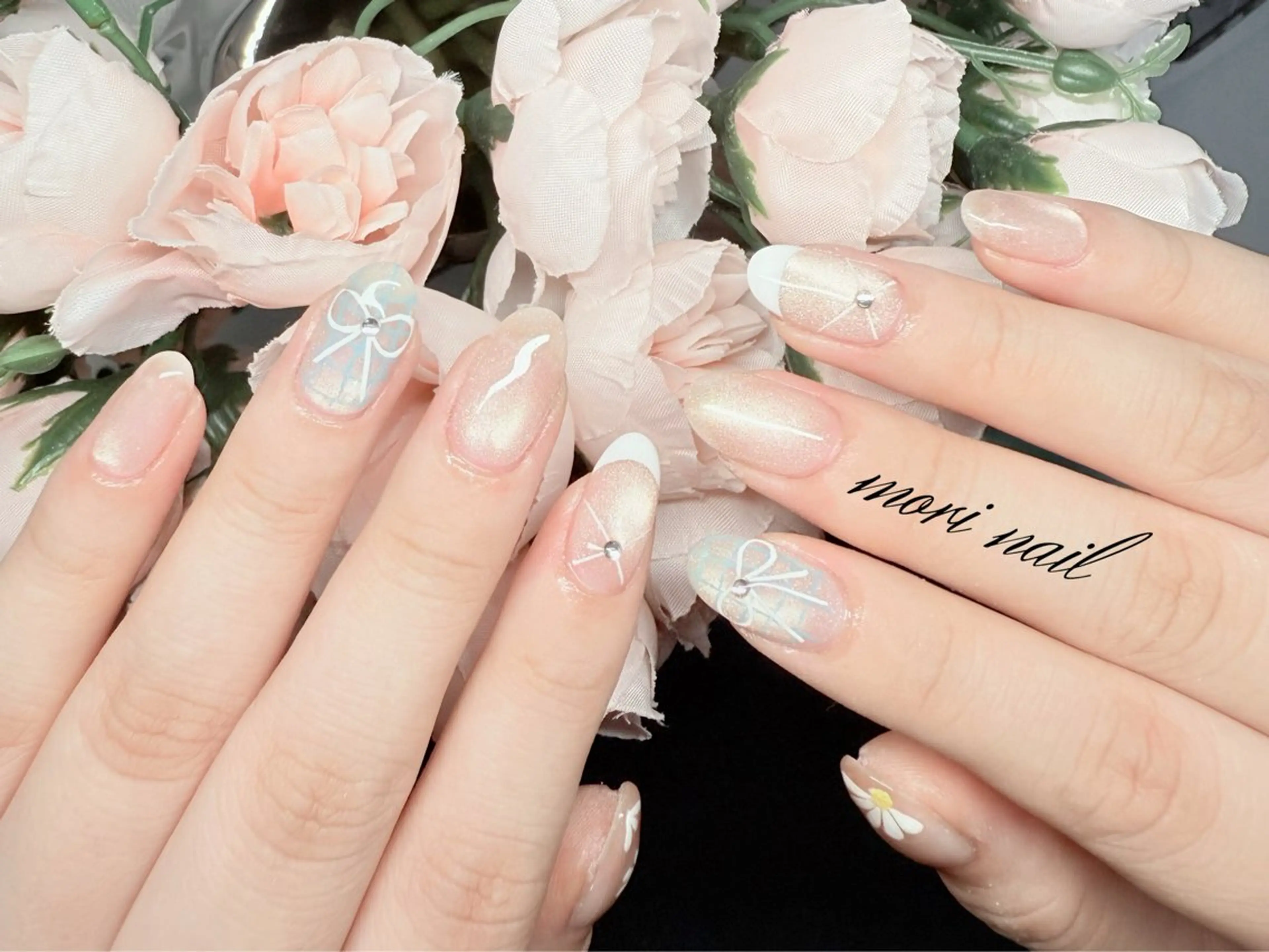 ネイル ハンドネイル 森 ネイルサロンのネイルデザイン