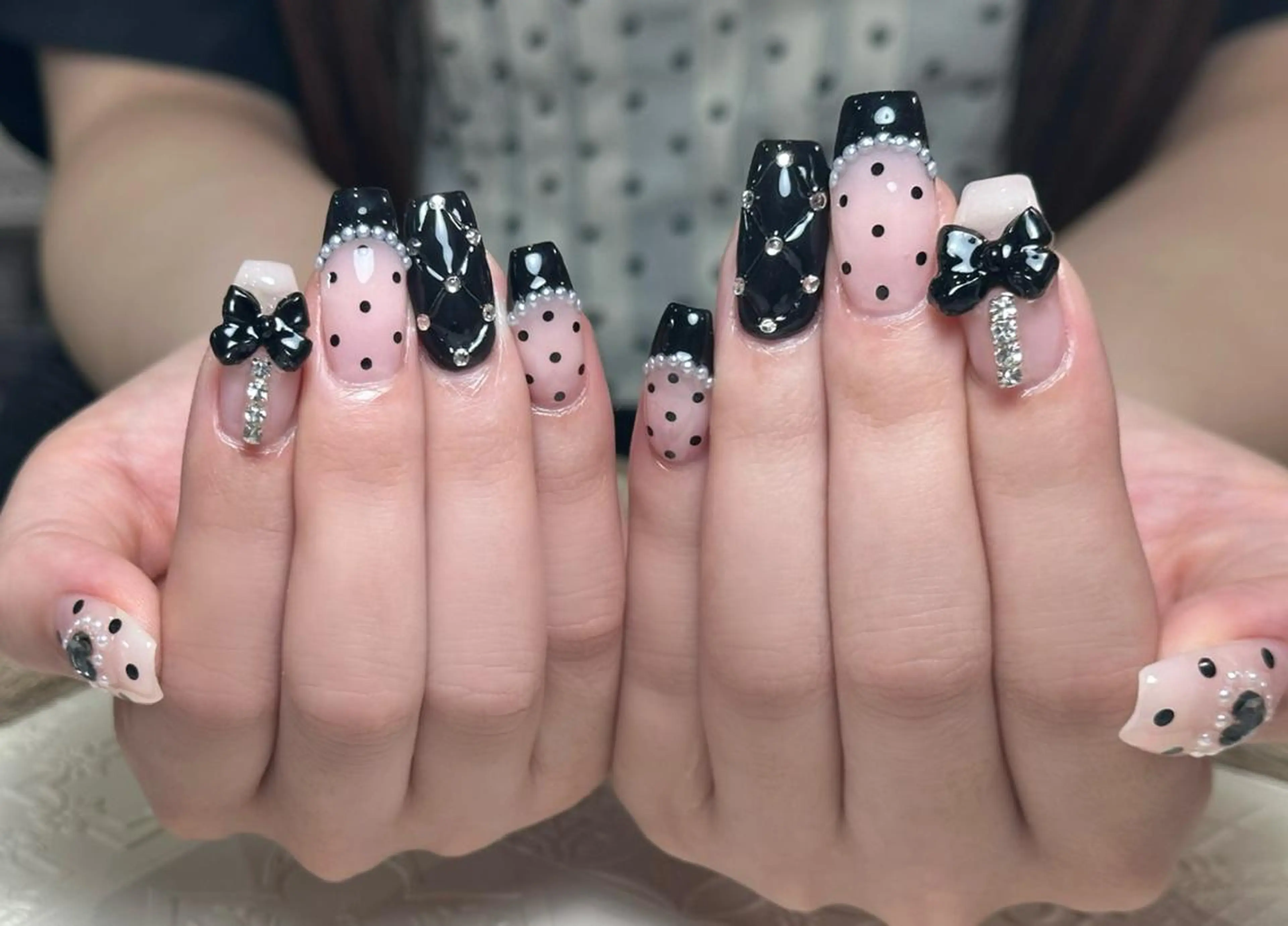 ネイル ハロウィン ロングネイル マグネットネイル スカルプネイル ネイルチップ ハンドネイル MSS みきのネイルデザイン