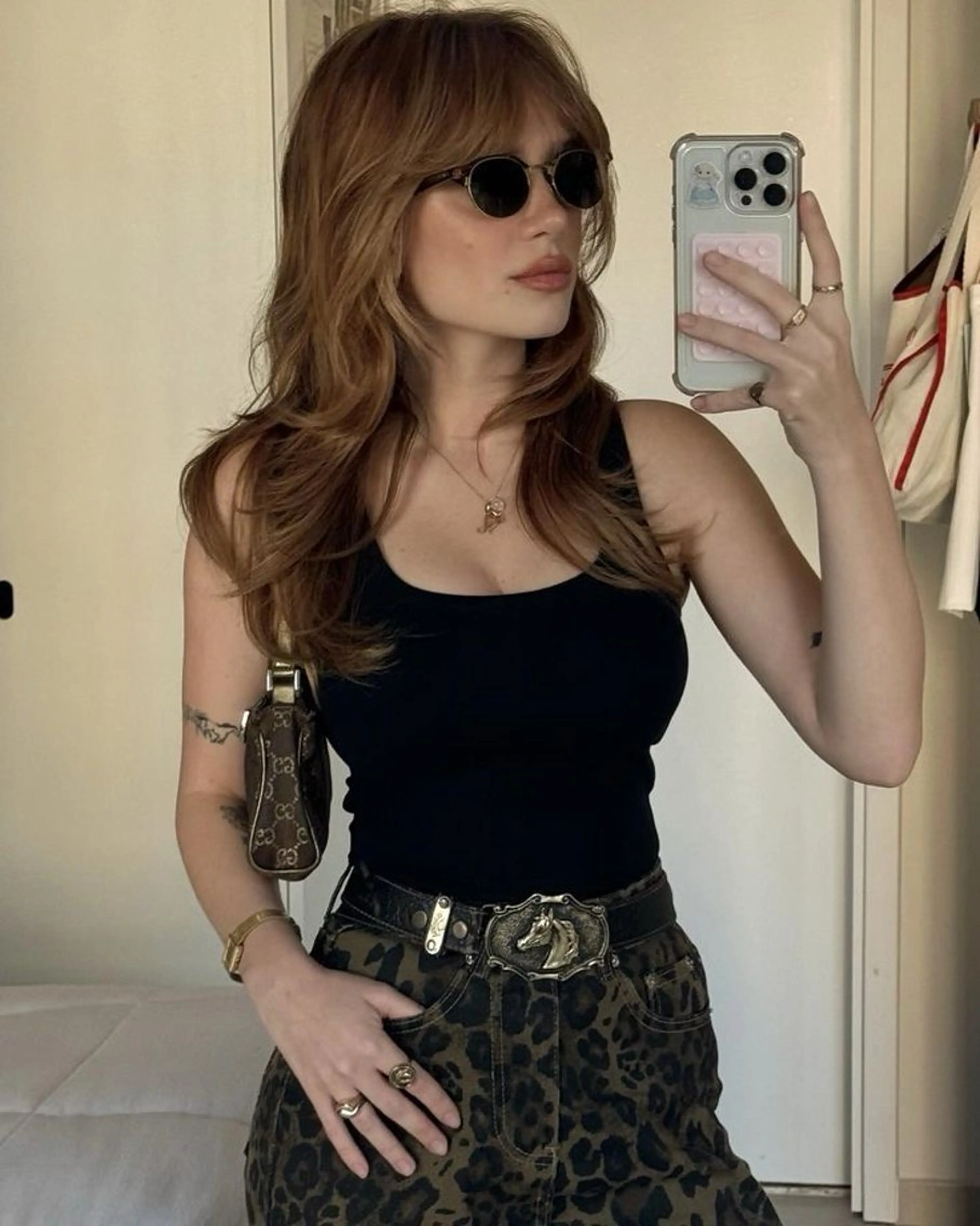 【ミニモ限定価格💌】海外風レイヤーカット＋透明感グレージュ、ブラウンカラー🤎🩶の写真