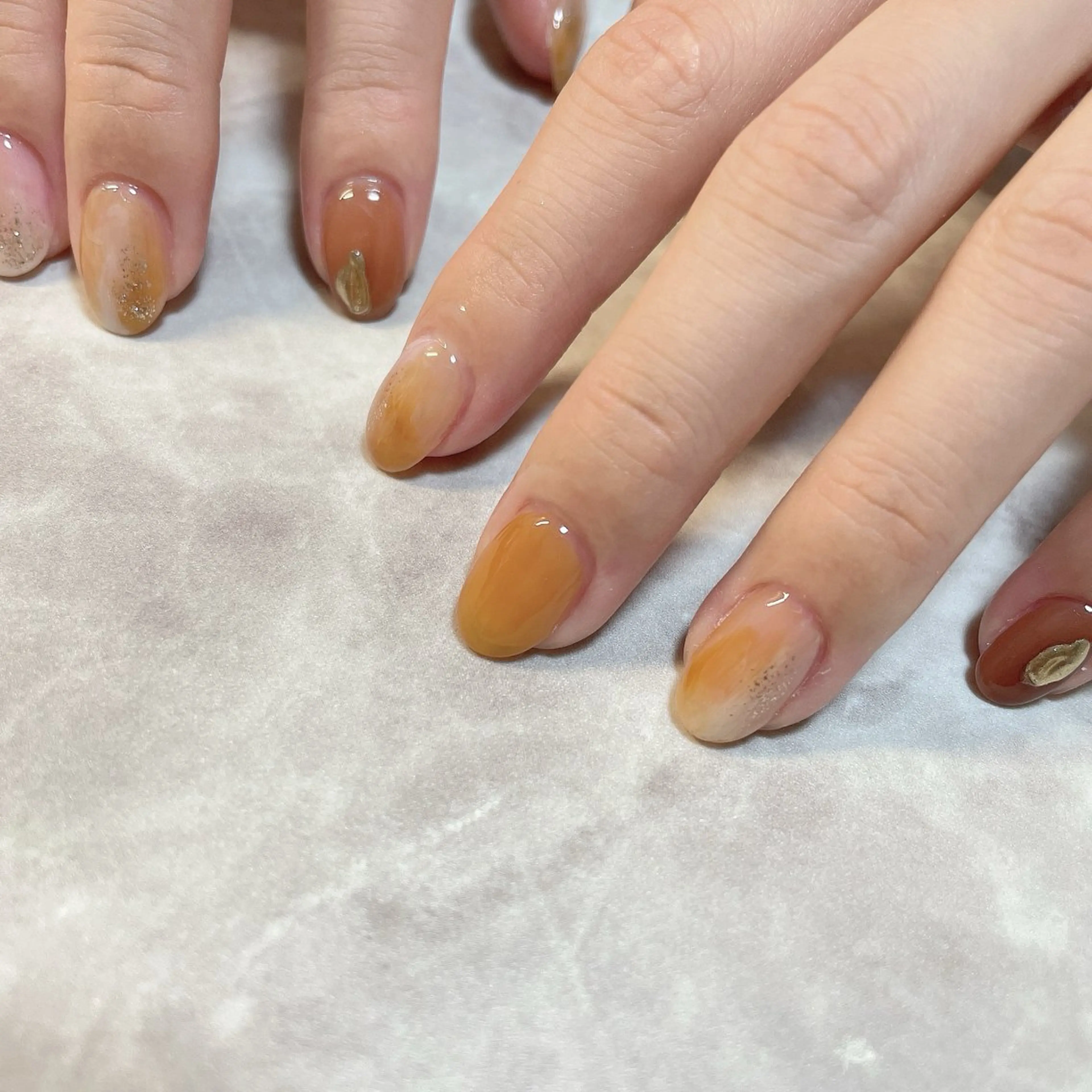 ネイル ニュアンスネイル ハンドネイル K's nail kotoeのネイルデザイン